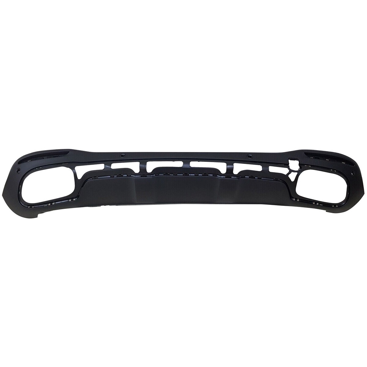 Bumper Rear Lower Mercedes Gle350 2020-2023 Textured Black With 4 Park Assist Sensor Amg Without Trailer Hitch Mb1195163 - Hunt Parts