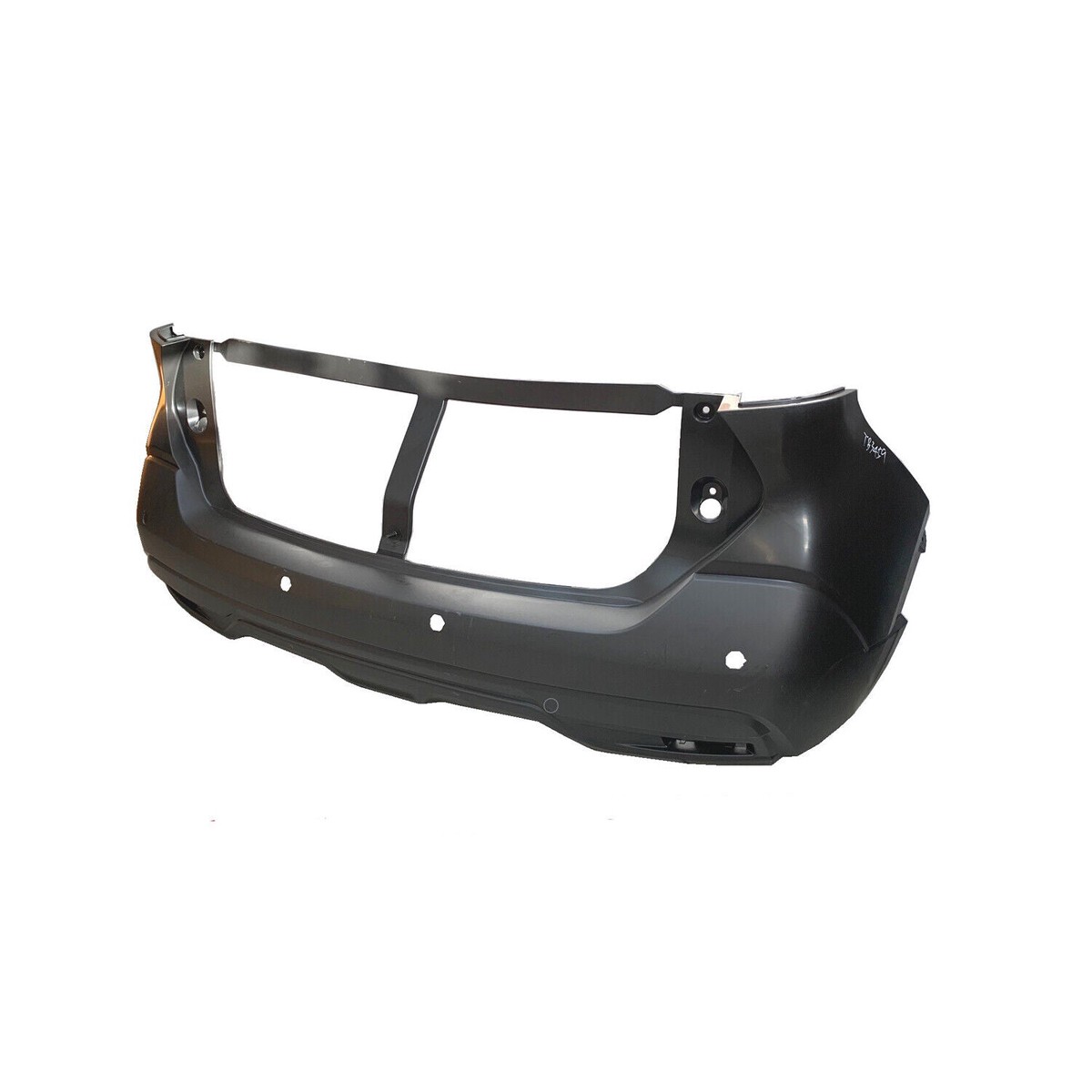 Bumper Rear Nissan Kicks 2020 Ptm Textured Primed With Sensor Ni1100339 - Hunt Parts