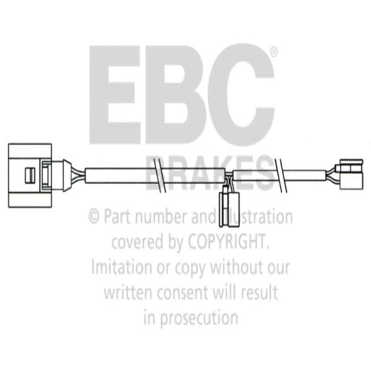 Ebc 2008 Porsche Cayenne (1St Gen) 48L Turbo Rear Wear Leads