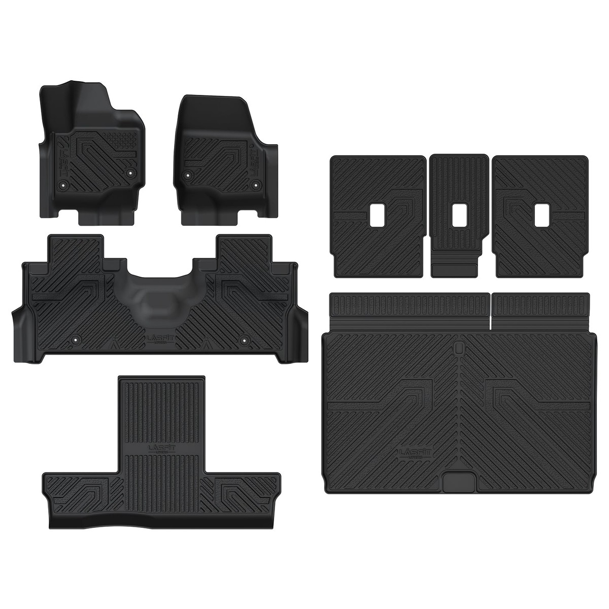Fit For 2012-2018 Ford Focus All-Weather Floor Mats Or Cargo Mat Only Fit Gasoline Fit Without Subwoofer FloorMatsCargoMatHatchback