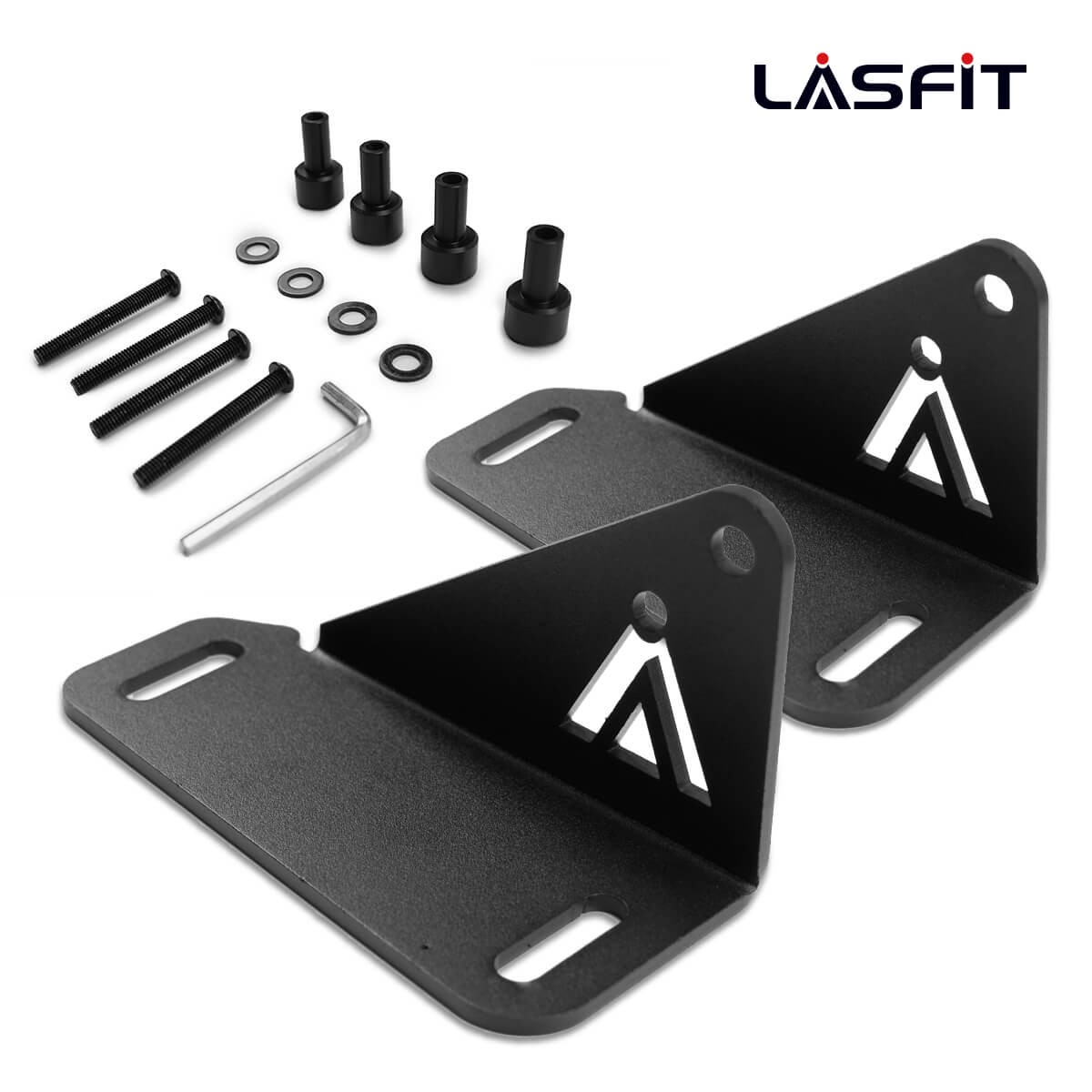 Fit For 2018-2024 Jeep Wrangler Jl Gladiator Jt 50 52 Light Bar Hood Mount Brackets Lasfit