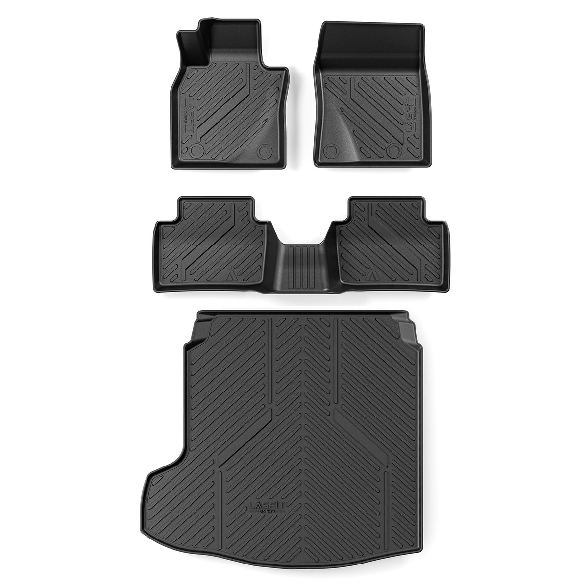 Fit For 2019-2025 Mazda Mazda3 All-Weather Floor Mats Fit Sedan Only