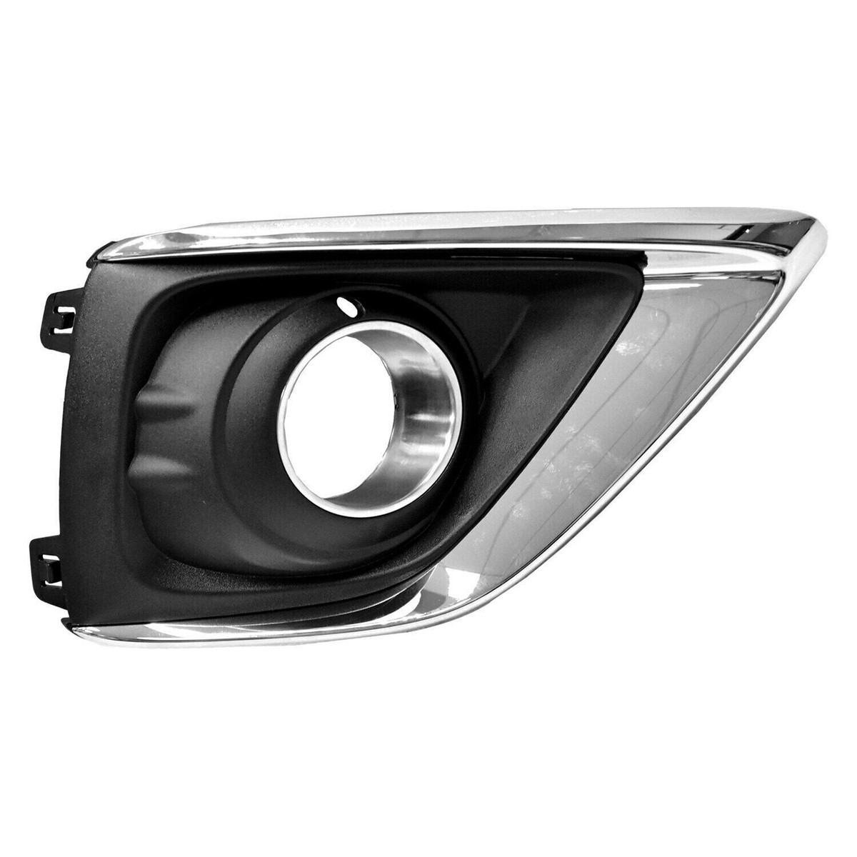 Fog Lamp Bezel Passenger Side Buick Envision 2019-2020 Black With Chrome Moldings Gm1039266 - Hunt Parts
