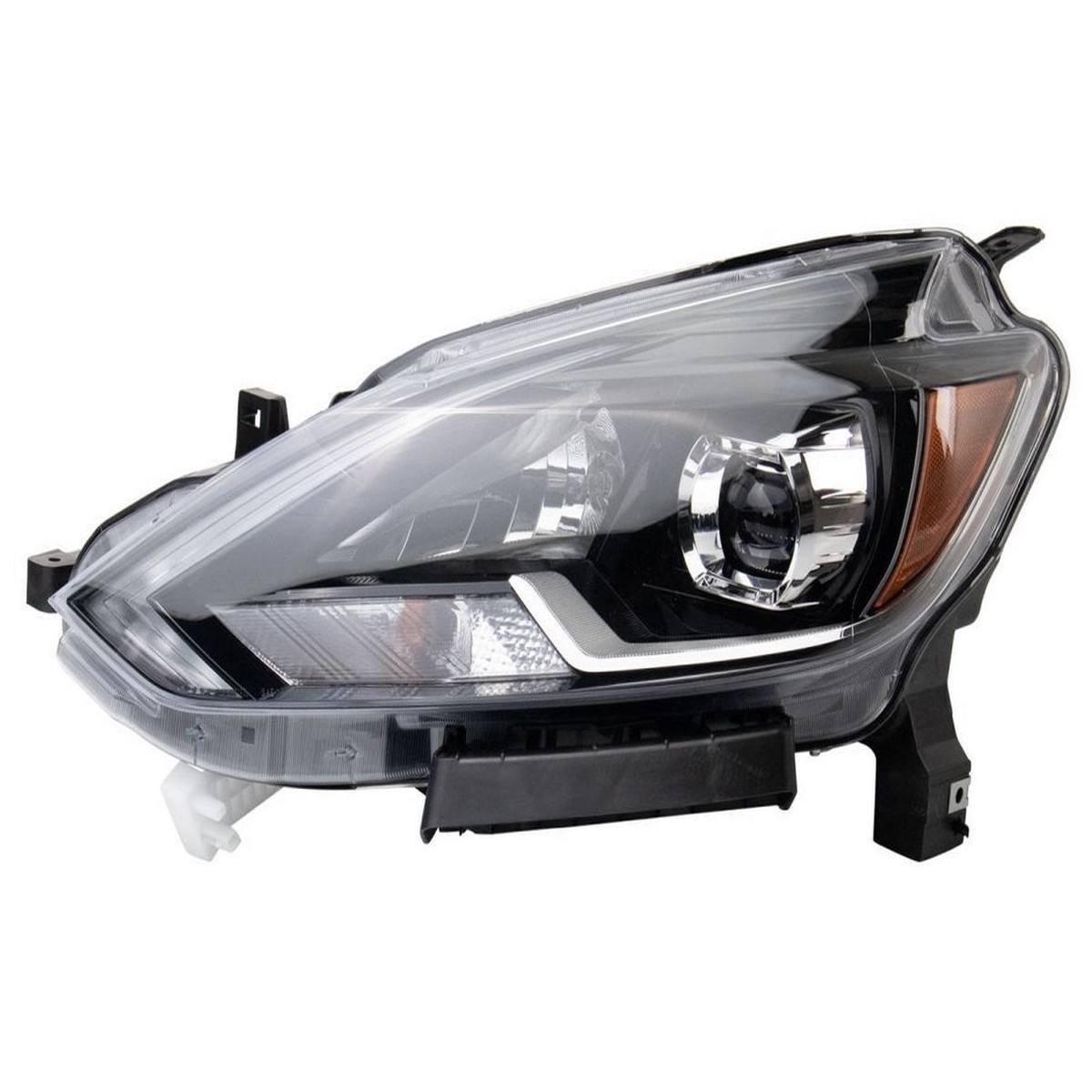 Head Lamp Driver Side Nissan Sentra 2018-2019 With Led High Quality Ni2502263 - Hunt Parts