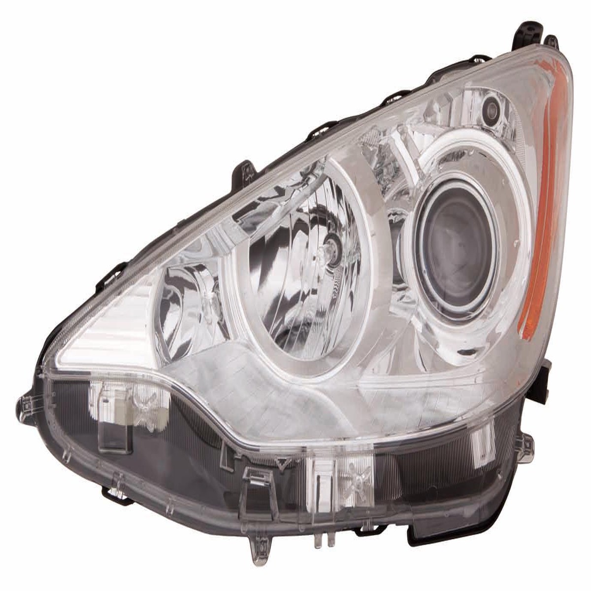 Head Lamp Driver Side Toyota Prius C 2012-2014 Halogen To2502214V