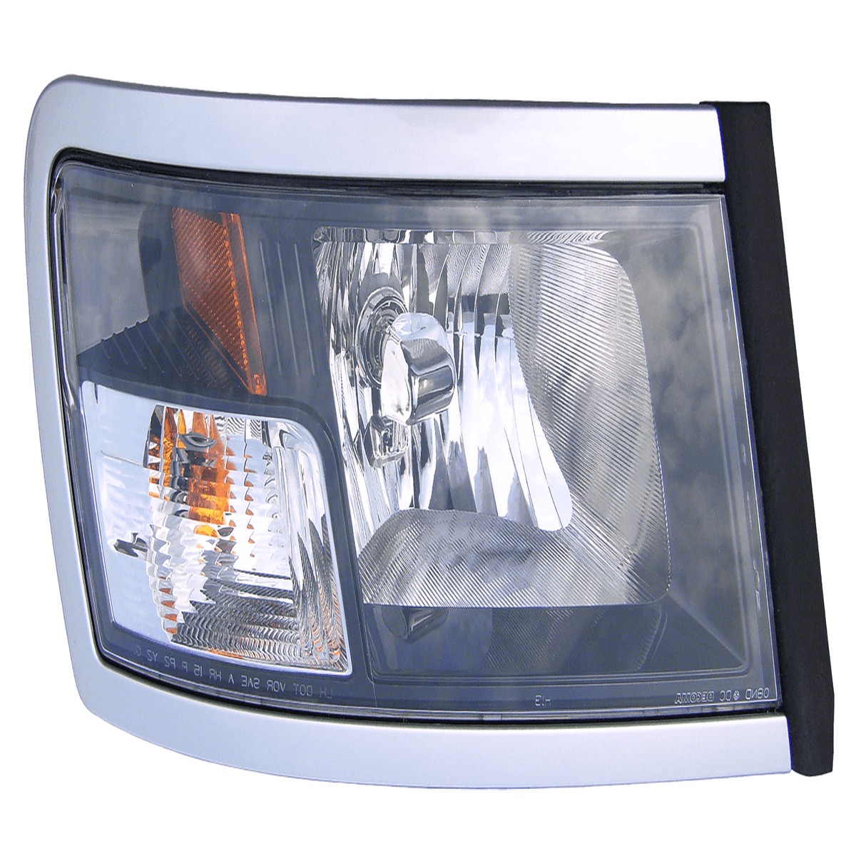 Head Lamp Passenger Side Dodge Dakota 2008-2010 With Black Bezel Capa Ch2519127C - Hunt Parts