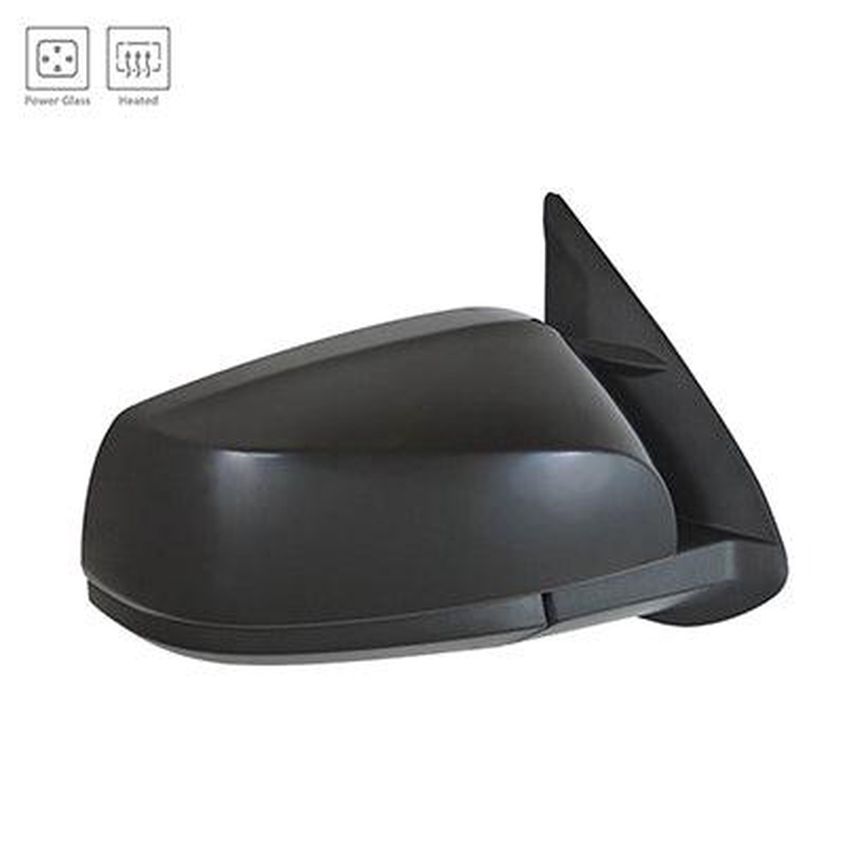 Mirror Passenger Side Toyota Tacoma 2016-2021 Power Heated Ptm Without Signal Without Blind Spot Manual Fold To1321356