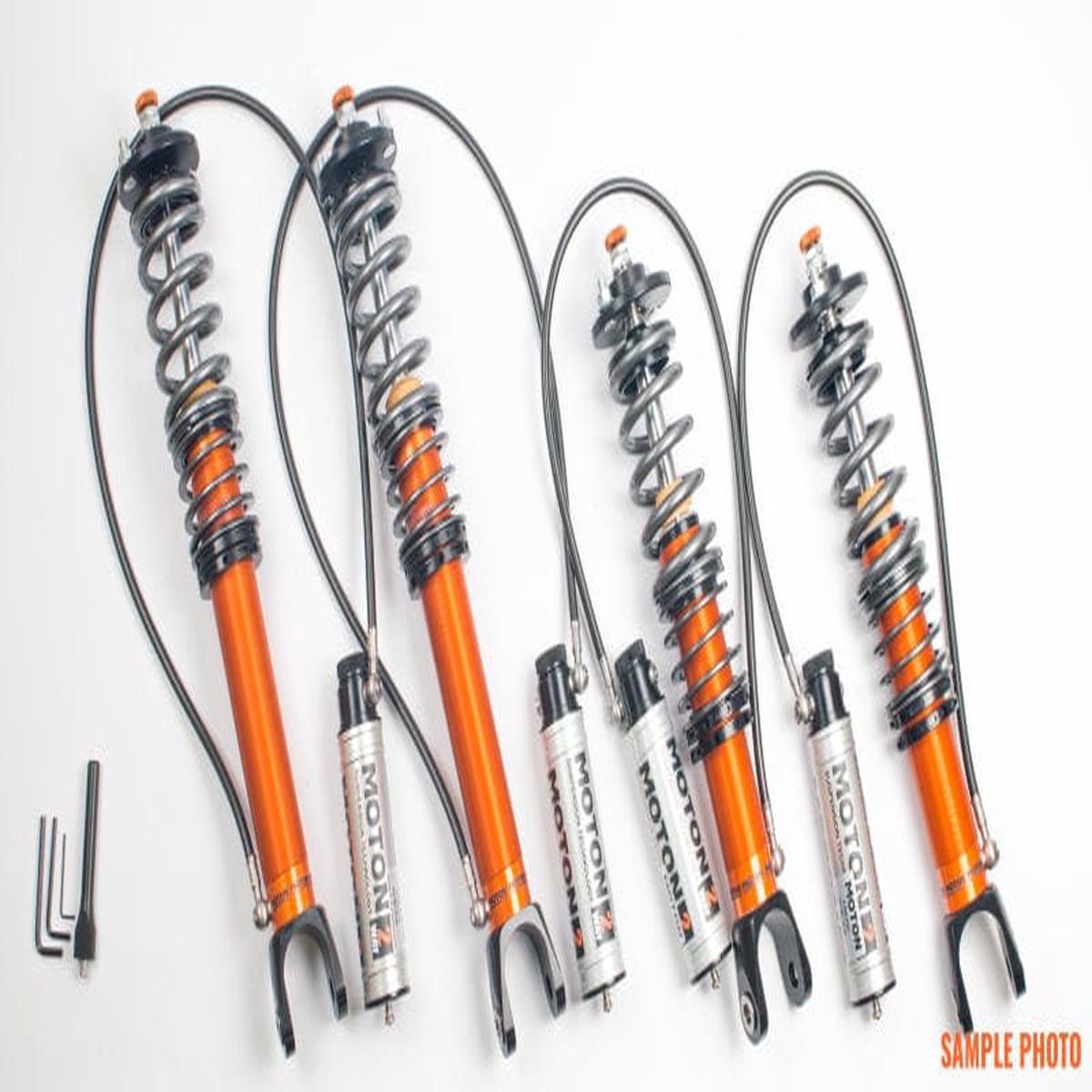 Moton 05-12 Porsche 911 997 Awd 2-Way Series Coilovers W Springs - Qdc Front Qdc Rear