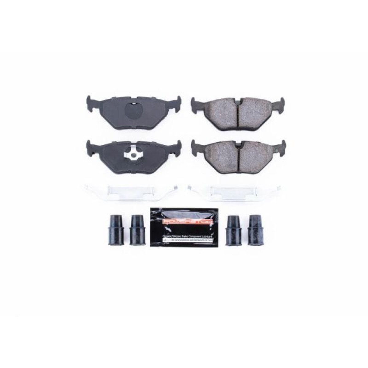 Power Stop 91-98 Bmw 318I Rear Z23 Evolution Sport Brake Pads WHardware