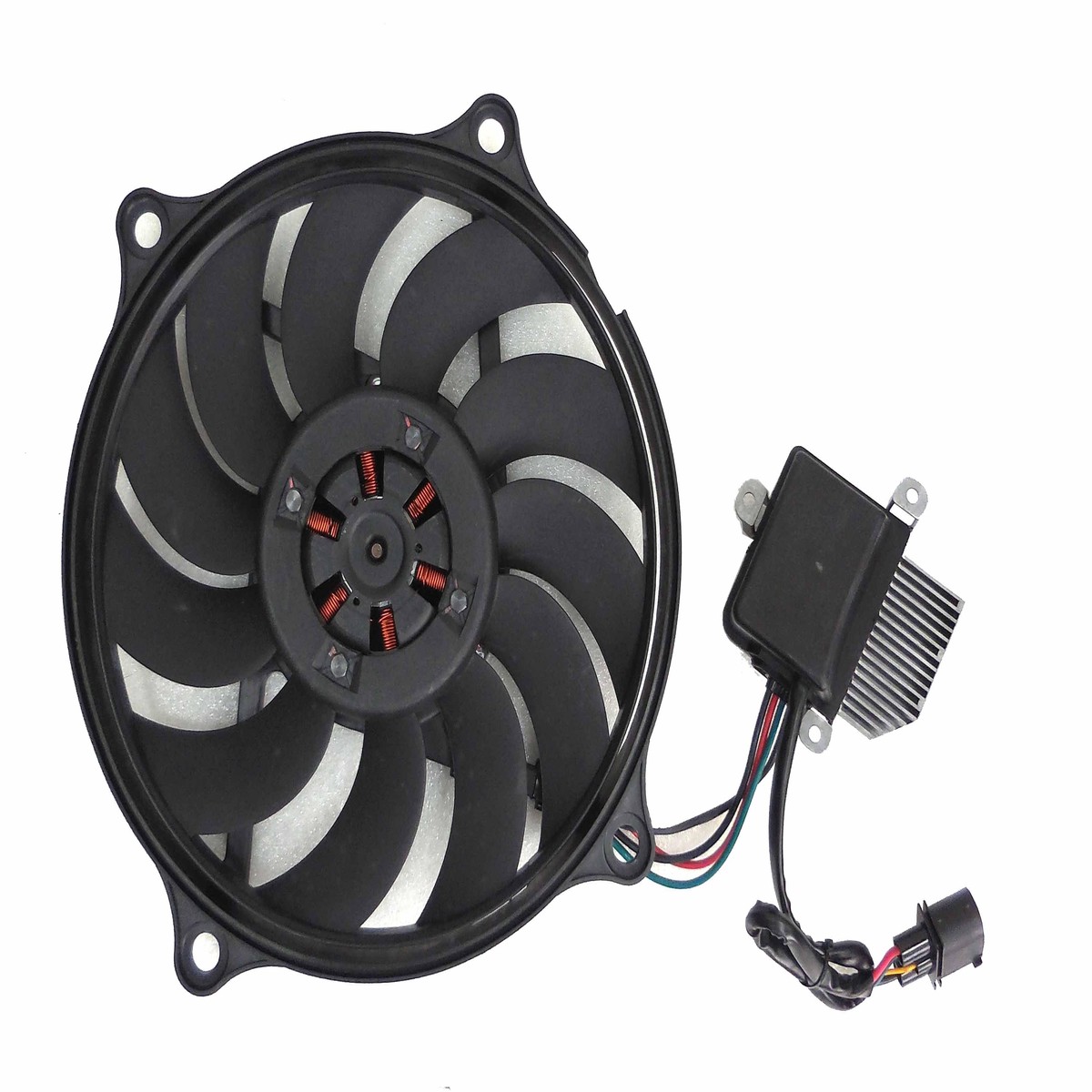 Radiator Volkswagen Beetle 2006-2010 Fan Assembly 25L L5 Includes Fan Assembly Shroud Vw3115108