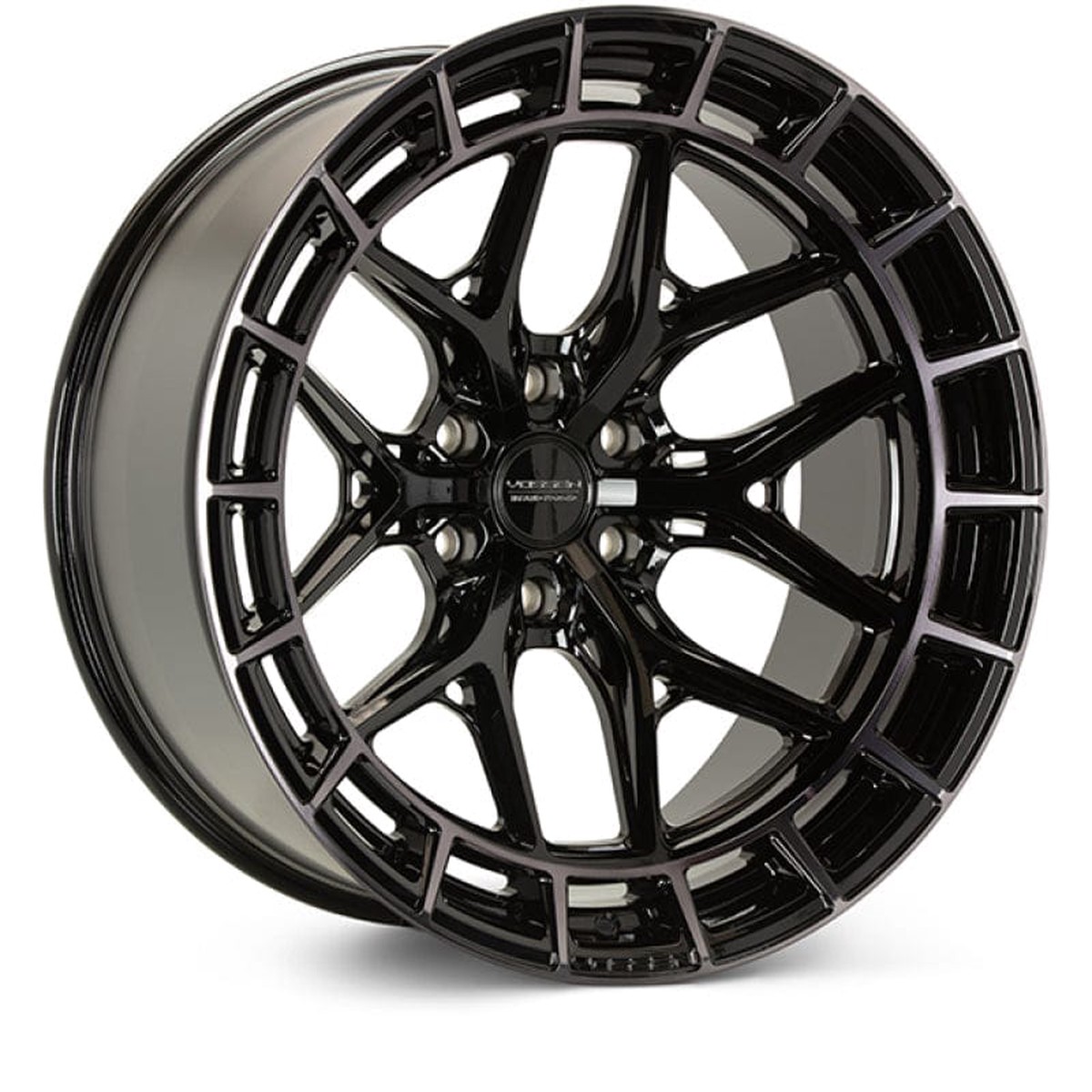 Vossen Hfx-1 22 8 Et-44 Ultra Deep 1243 Cb - Tinted Gloss Black Wheel