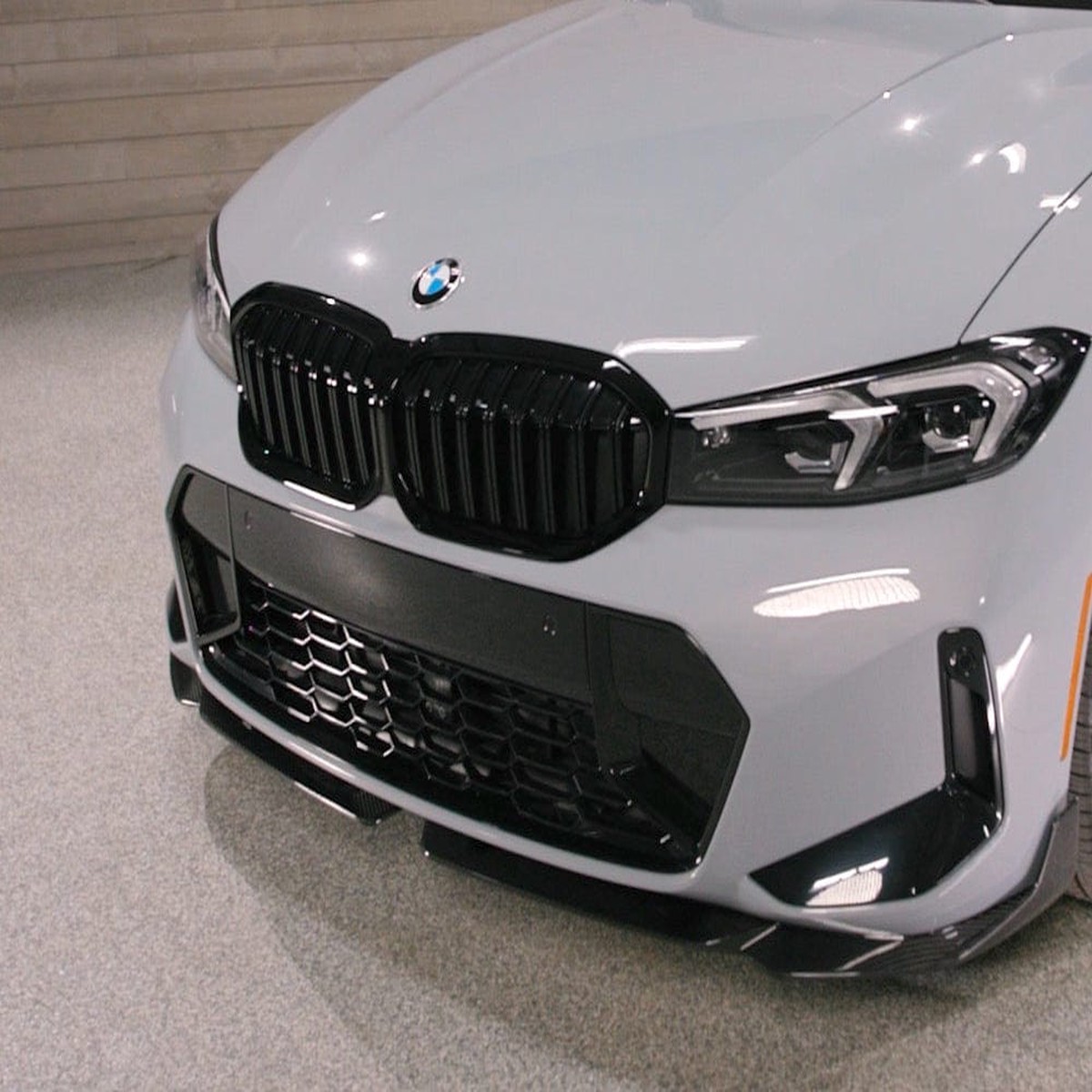 Bmw Lci G20 330I And M340 Dry Carbon Fiber Modern Performance 2 Piece Front Lip