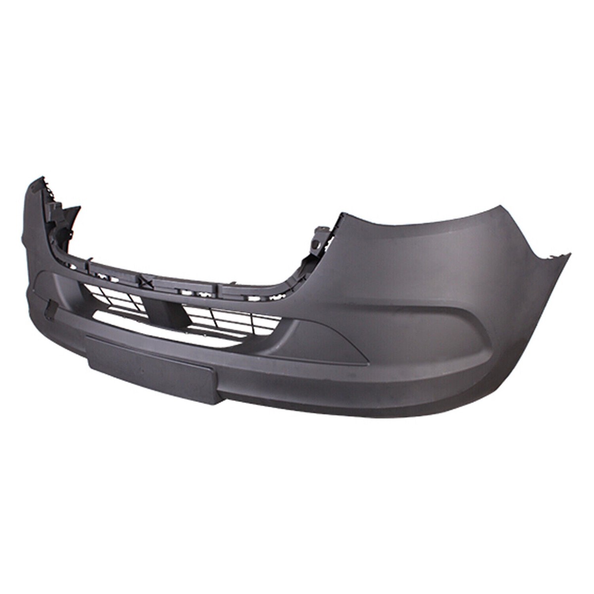 Bumper Front Mercedes Sprinter 2500 2019-2023 Textured Dark Gray Without Park Assist Sensor Fog Lamps Capa Mb1000609C - Hunt Parts