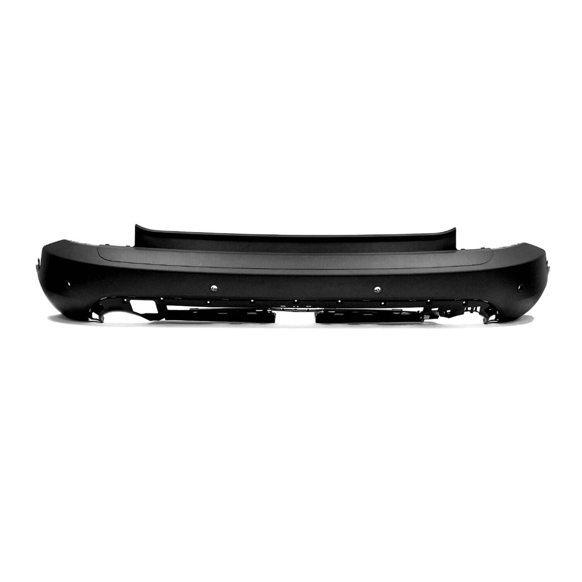 Bumper Rear Ford Escape Hybrid 2020-2022 Textured Black With SensorTrailer Hitch Capa Fo1100760C - Hunt Parts