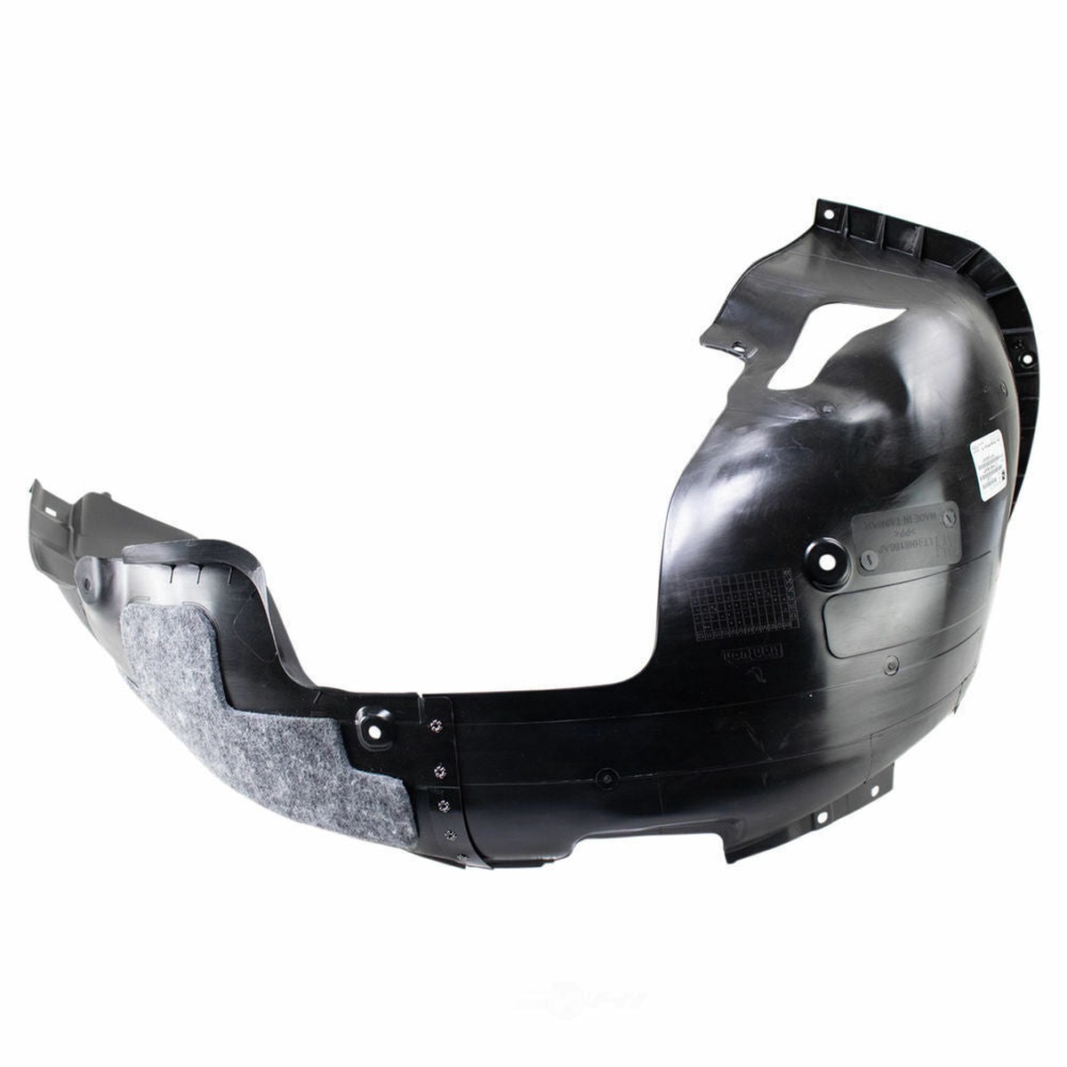 Fender Liner Front Passenger Side Hyundai Elantra Sedan 2017-2018 Injection Moulded Usa Built Hy1249161U - Hunt Parts