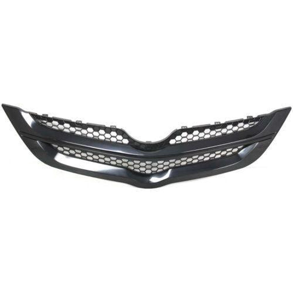 Grille Toyota Yaris Sedan 2007-2008 Matte-Black To1200294