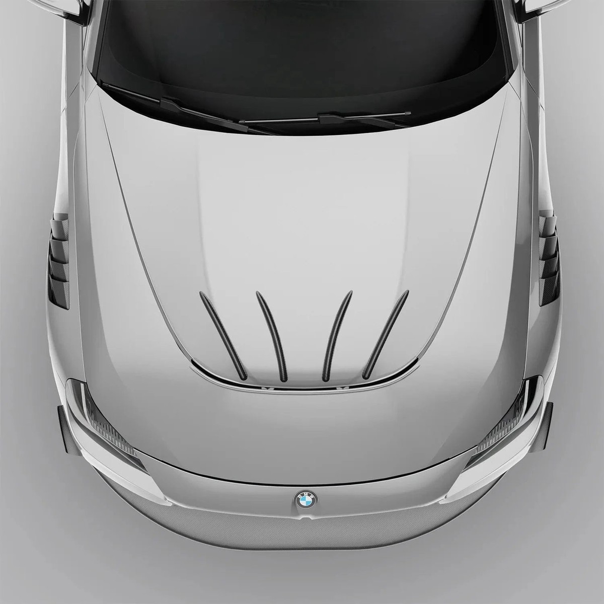 Revozport Bmw M2 G87 Carbon Fiber Hood Strakes