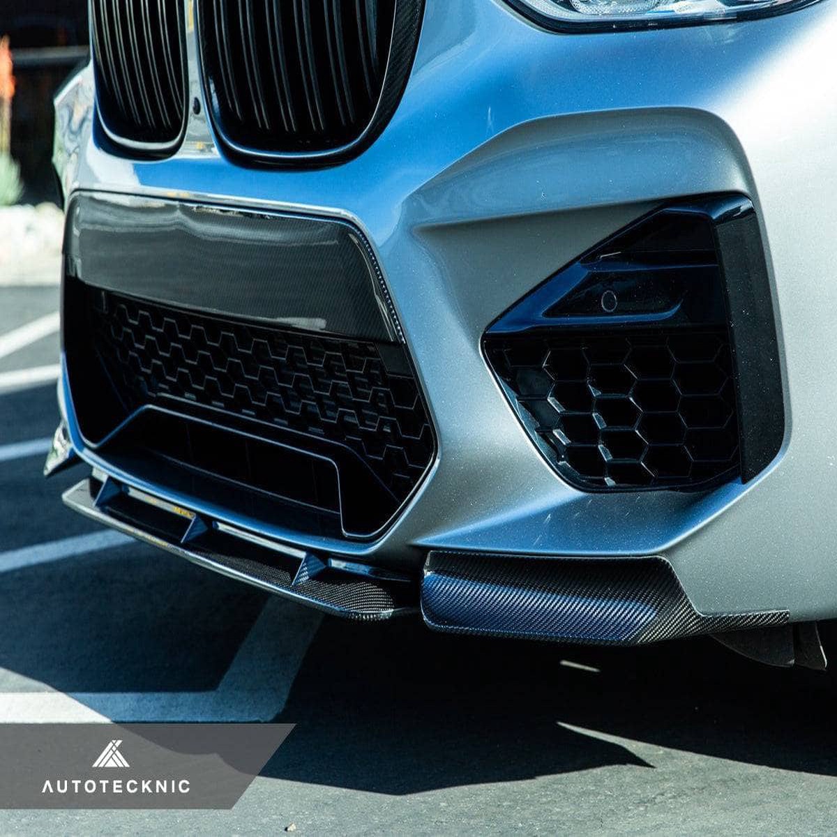 Autotecknic Dry Carbon Performante Aero Splitter Center Lip Set - F97 M F98 M F97 M