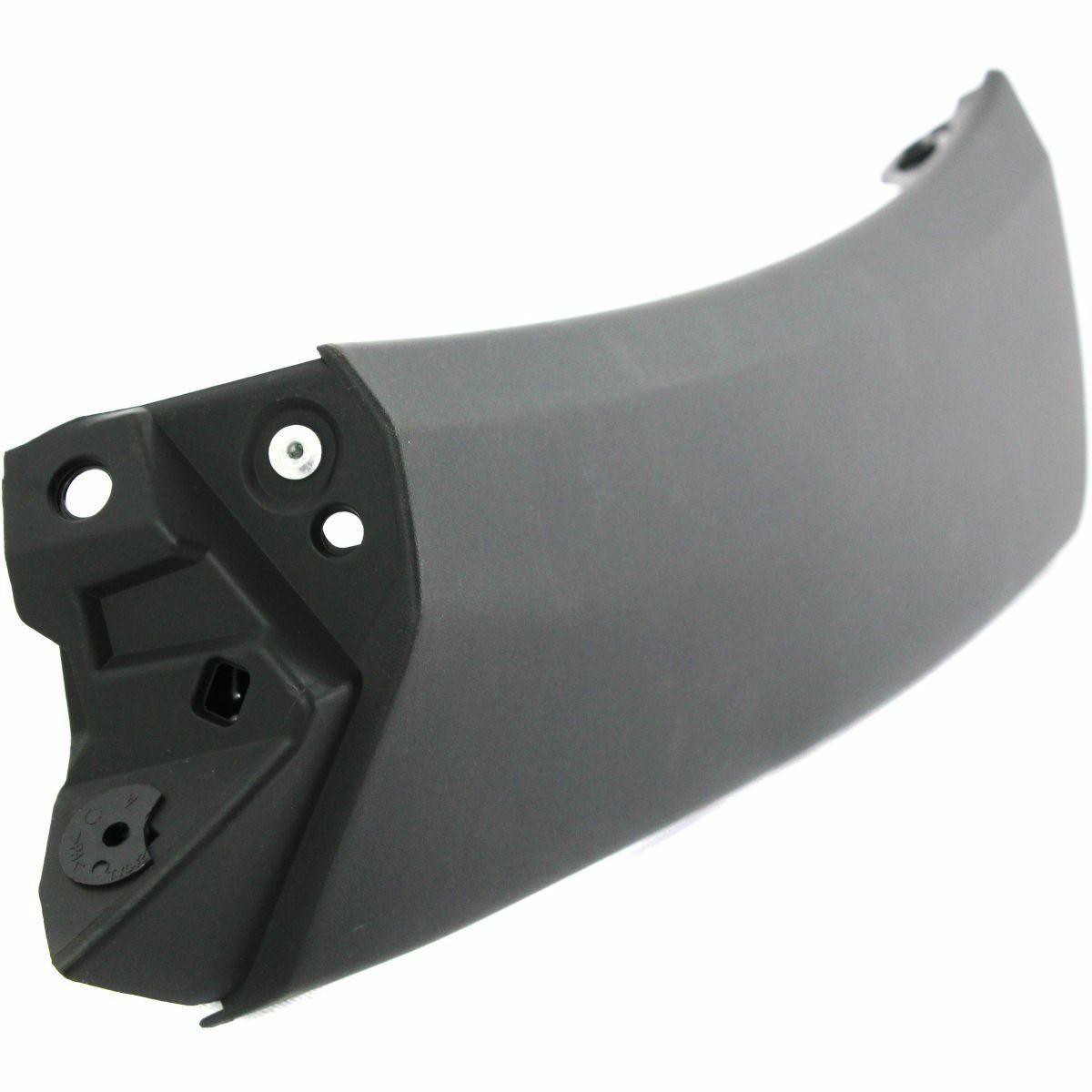 Bumper End Rear Driver Side Toyota 4Runner 2010-2012 Matte-Black Without Chrome Trim To1104119