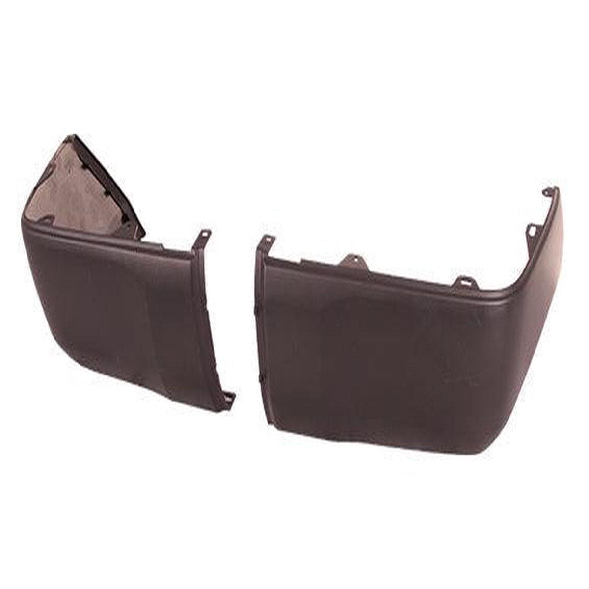 Bumper End Rear Driver Side Toyota Tundra 2014-2021 Matte Black Without Sensor Hole To1116108