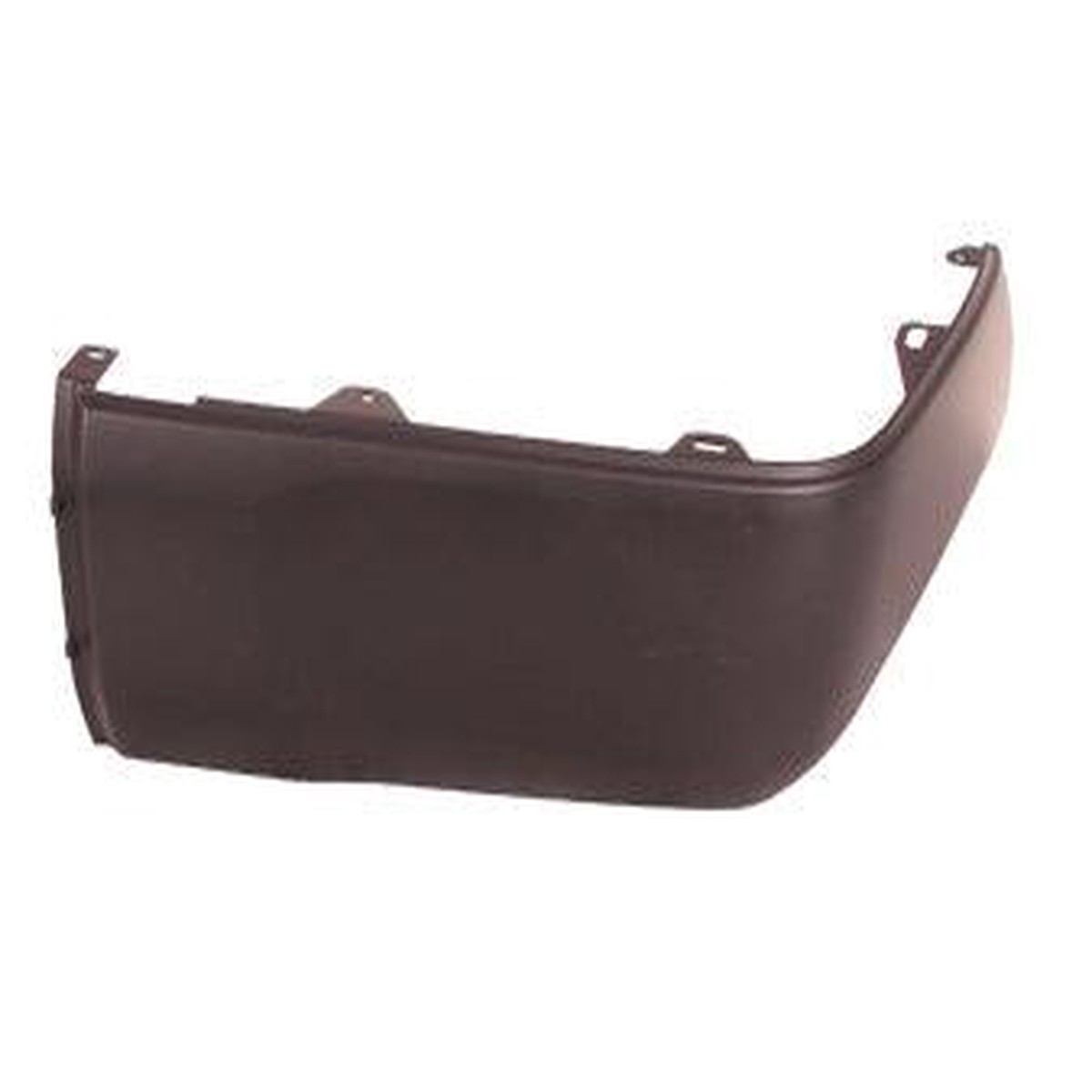 Bumper End Rear Passenger Side Toyota Tundra 2014-2021 Matte Black Without Sensor Hole To1117108