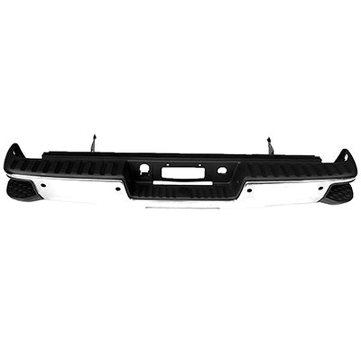 Bumper Rear Assembly Chevrolet Silverado 1500 2019 Chrome With Corner StepSensor Capa Gm1103175C – Hunt Parts