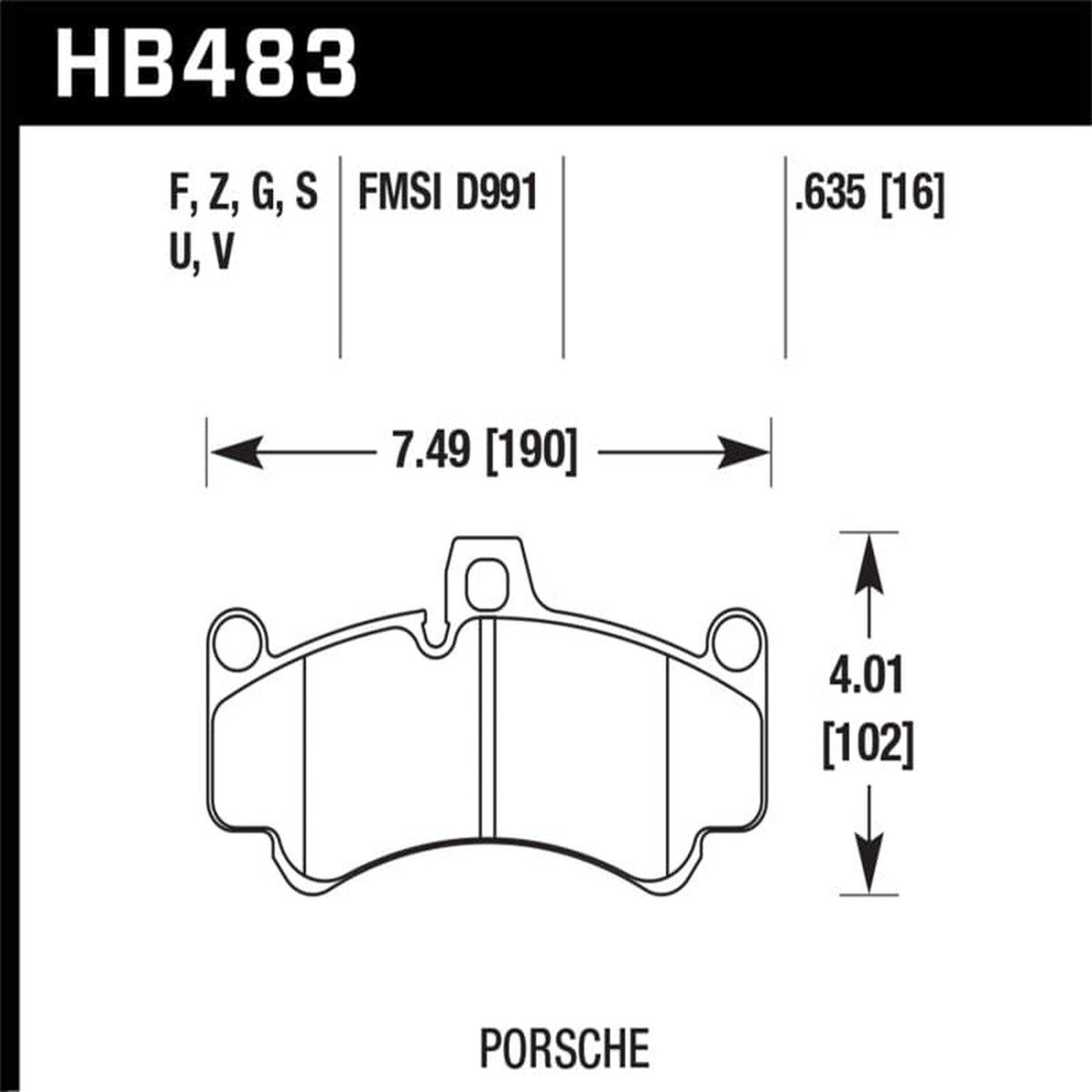 Hawk Dtc-80 01-13 Porsche 911 (996997) Front Race Brake Pads