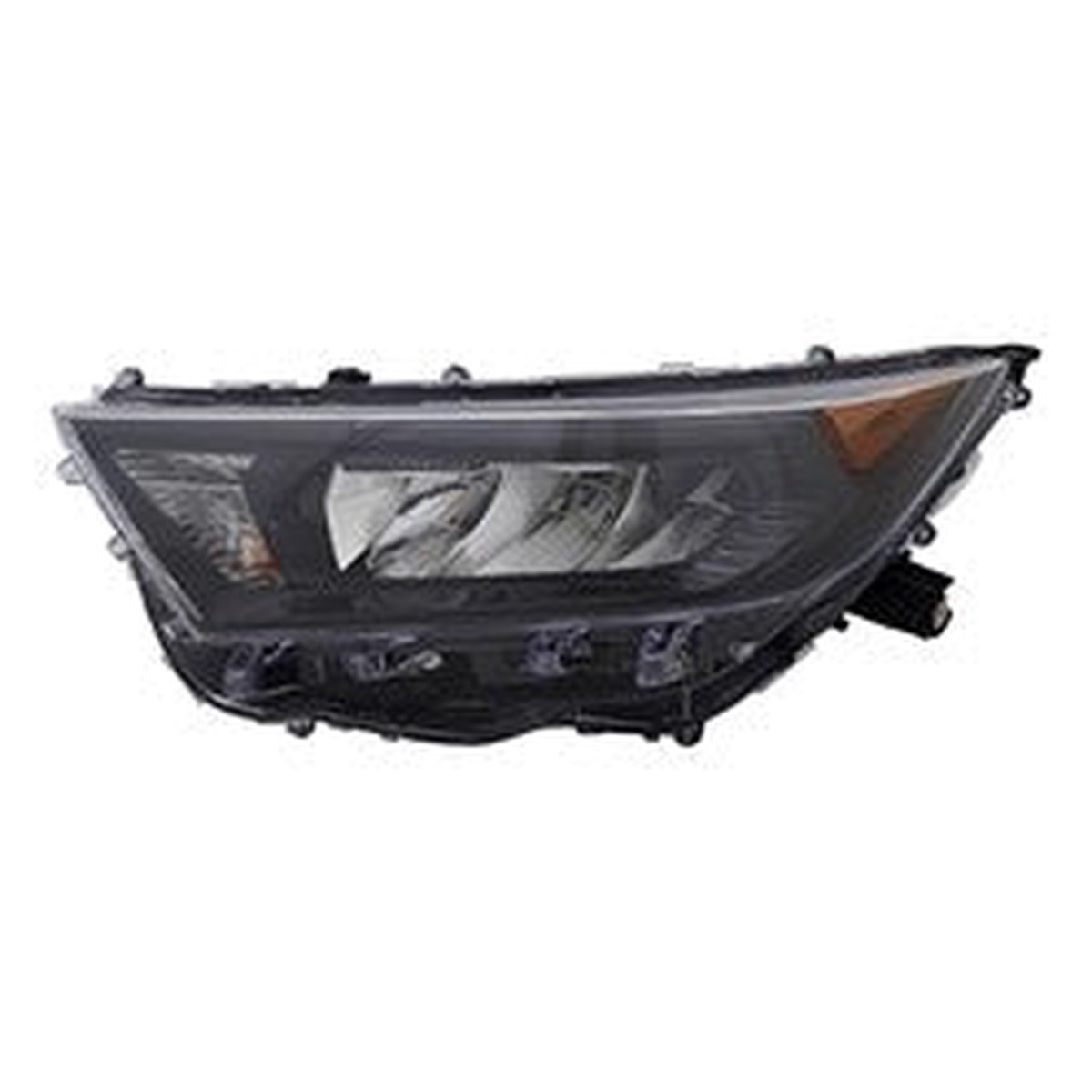 Head Lamp Driver Side Toyota Rav4 2019-2022 Led Black North American Built Capa To2502274C – Hunt Parts