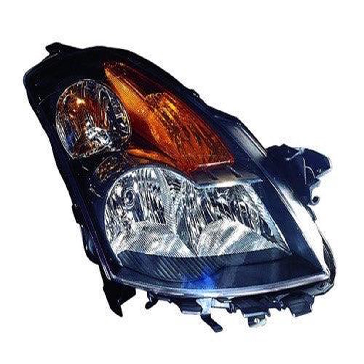 Head Lamp Passenger Side Nissan Altima 2007 Halogen Black Housing Economy Quality Ni2503166U