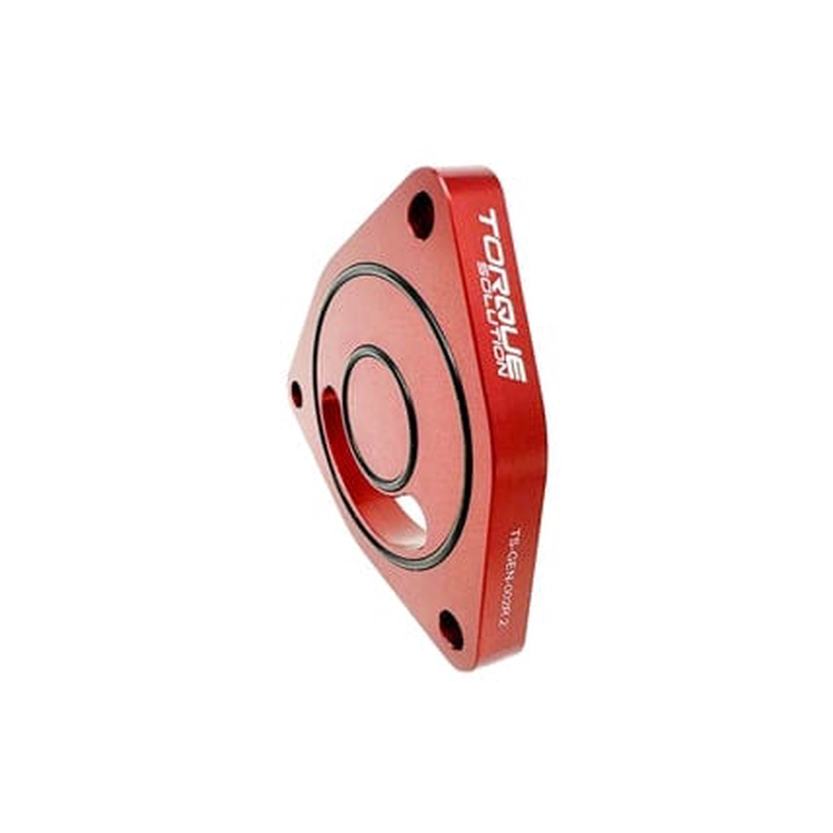 Torque Solution V2 Blow Off Bov Sound Plate (Red) Multiple Applications