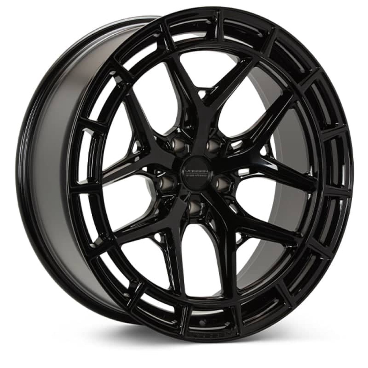 Vossen Hfx-1 23 5 - 5 Et25 - Mid - 841 - Gloss Black Wheel