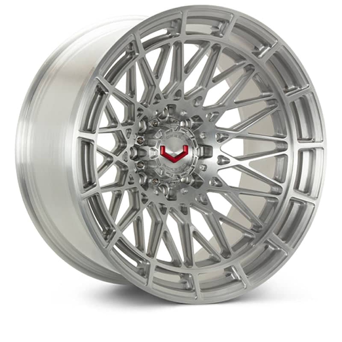 Vossen Lcx-03 20 6 7 – Et18 – Deep – 781 – Brushed Gloss Clear Wheel