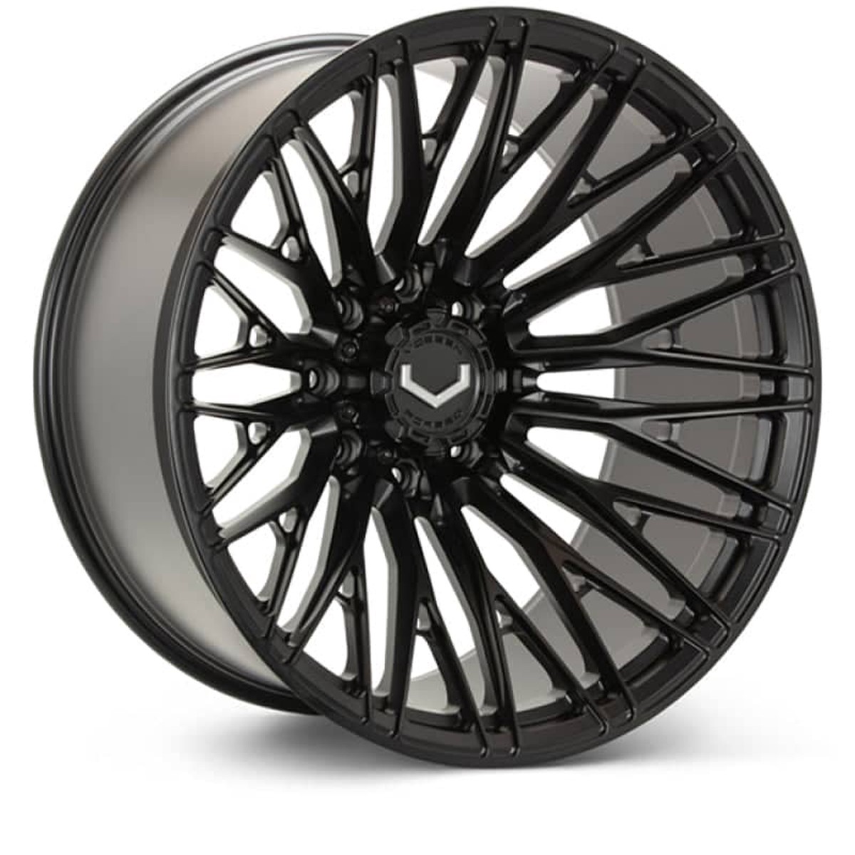 Vossen Vfx-04 24 8 1 - Et75 - Mega Deep - 1251 - Satin Black Wheel