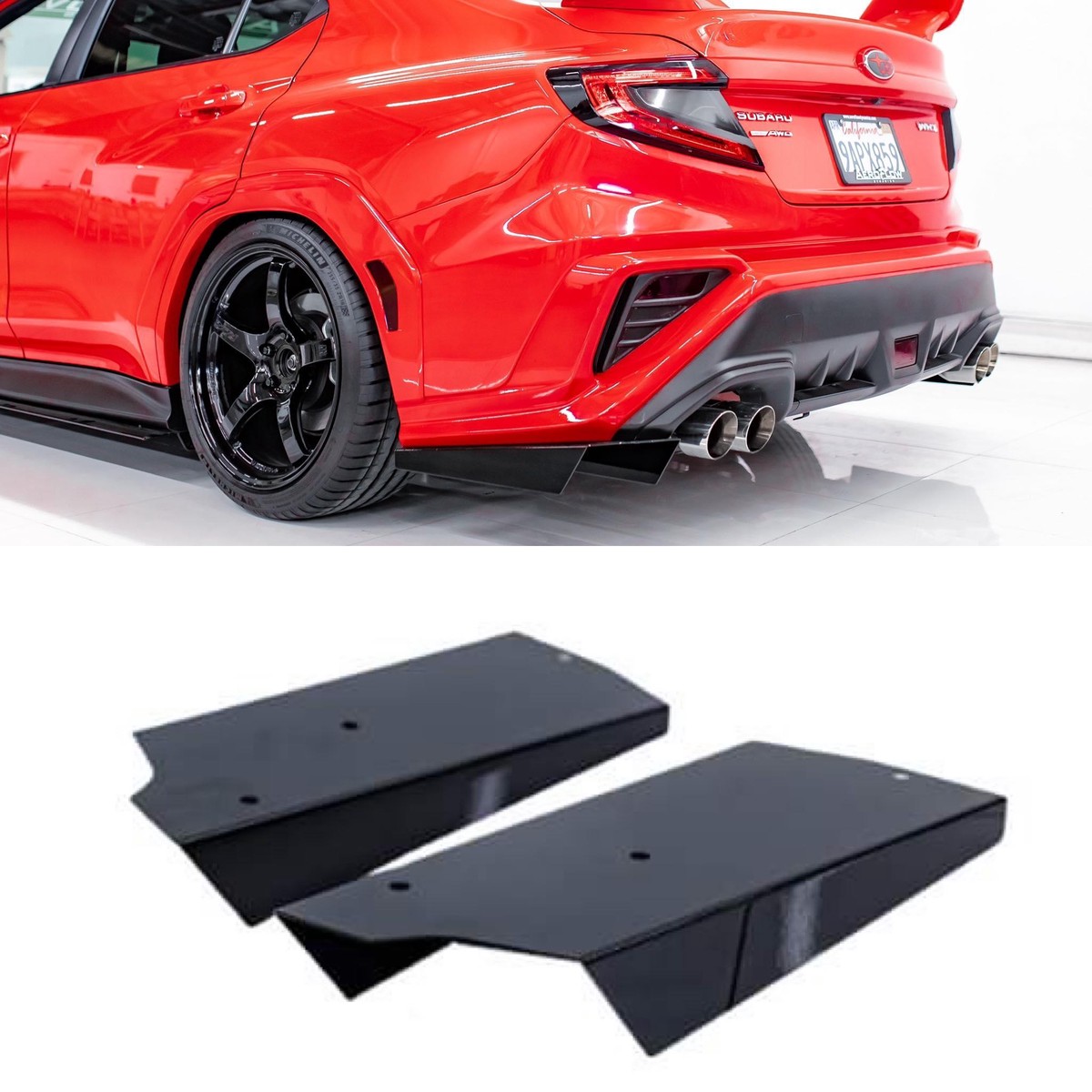 2022 – 2025 Subaru Wrx Rear Spat Extension V8