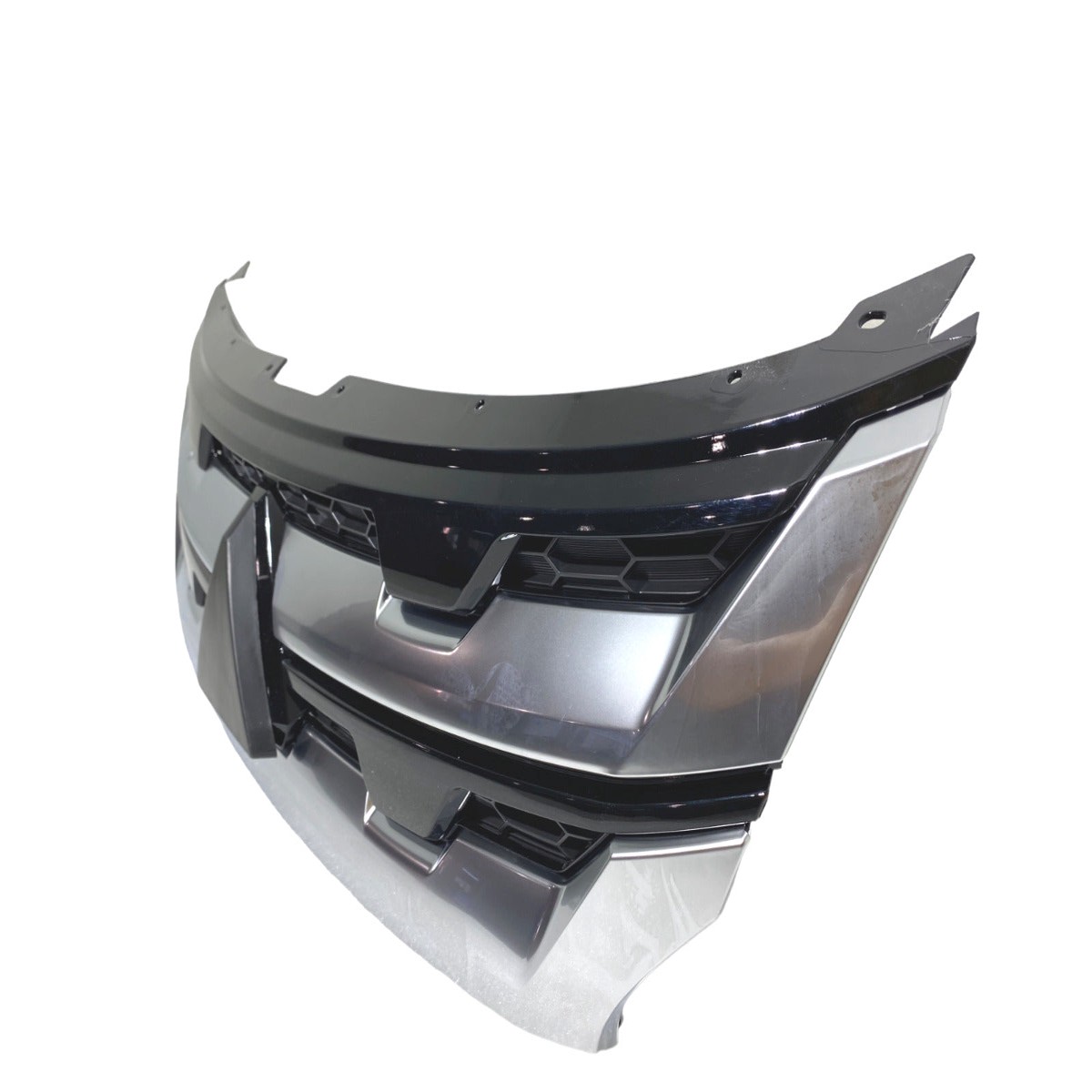 Grille Front Mitsubishi Outlander Sport 2020-2023 SilverBlack Without Emblem Mi1200279 – Hunt Parts