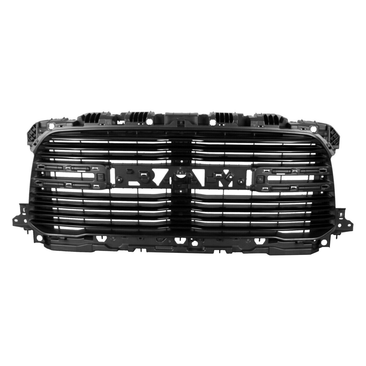 Grille Front Ram Ram 3500 2019-2022 Gloss Black Big HornLaramie Ch1200441 - Hunt Parts