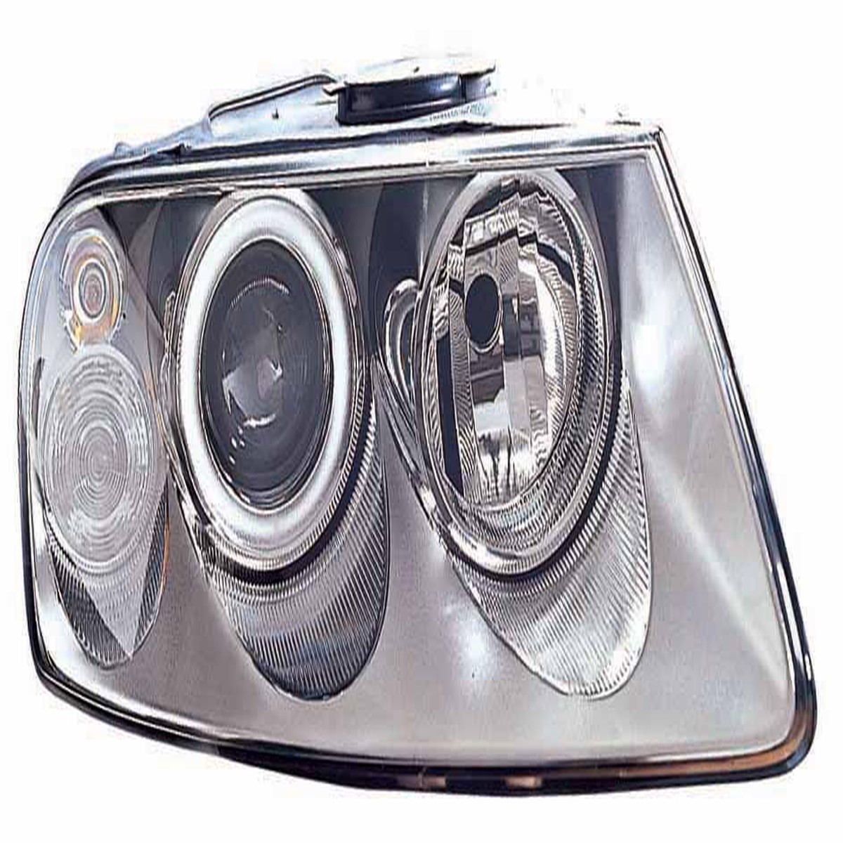 Head Lamp Passenger Side Volkswagen Touareg 2004-2007 Halogen High Quality Vw2503132