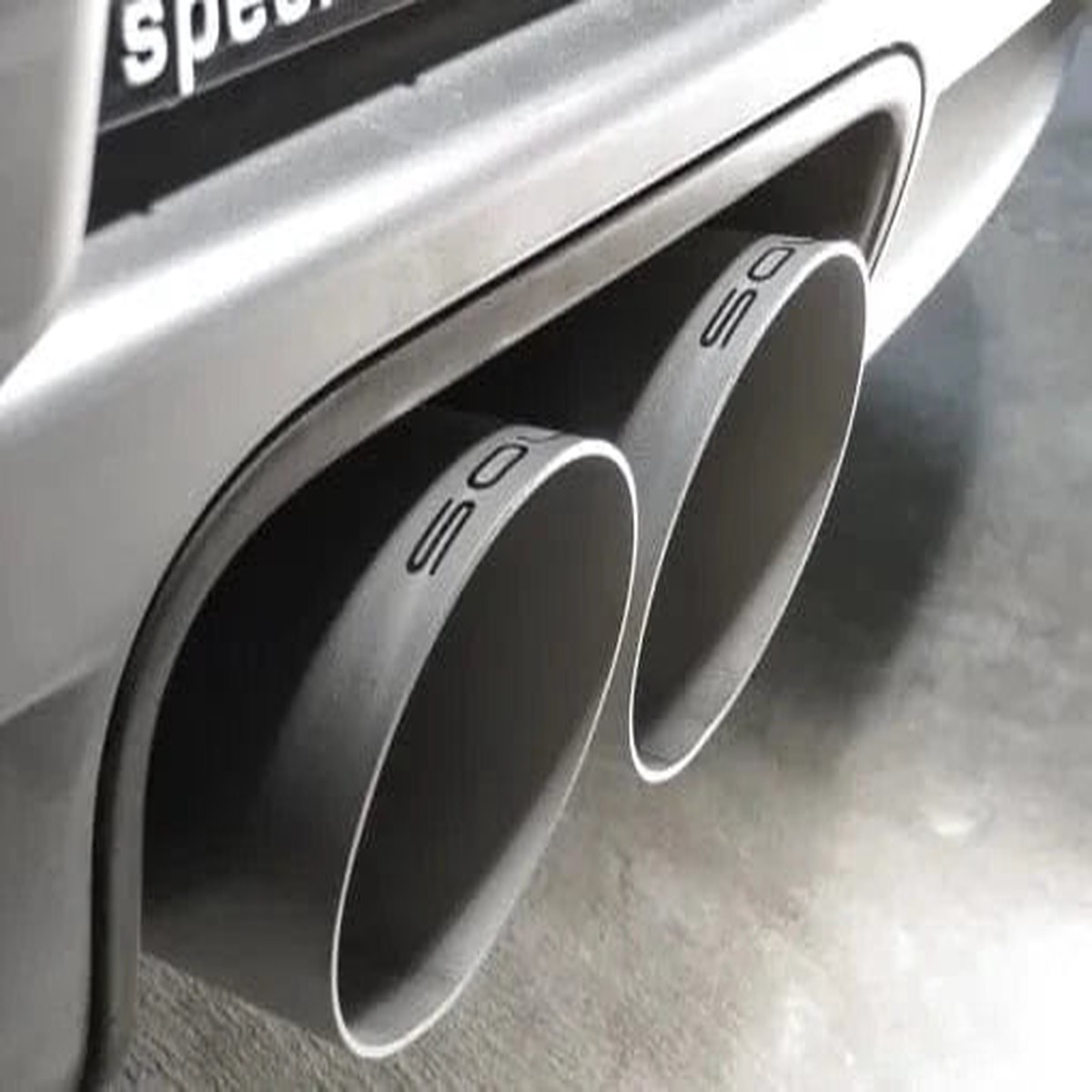 Porsche 718 Cayman Boxster Bolt-On X-Pipe With Tips Straight Cut Single Wall Tips SignatureSatin