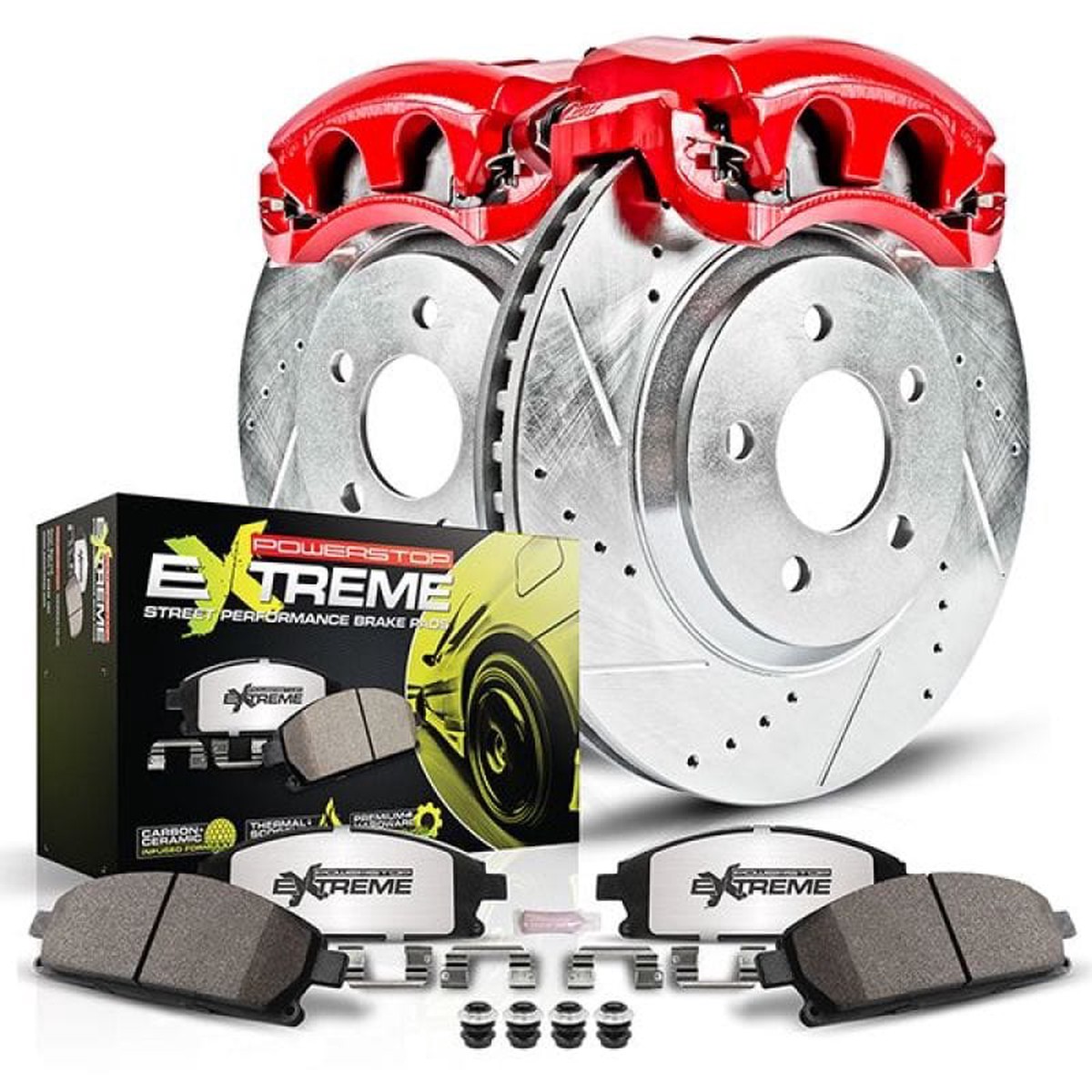 Power Stop 01-06 Bmw M3 Rear Z26 Street Kit WCalipers