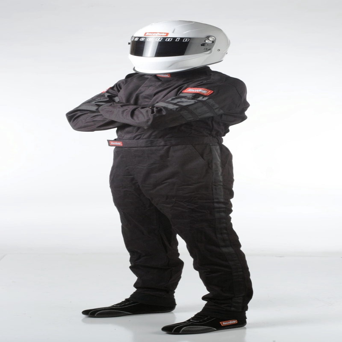 Racequip Black Sfi-1 1-L Suit - 2Xl