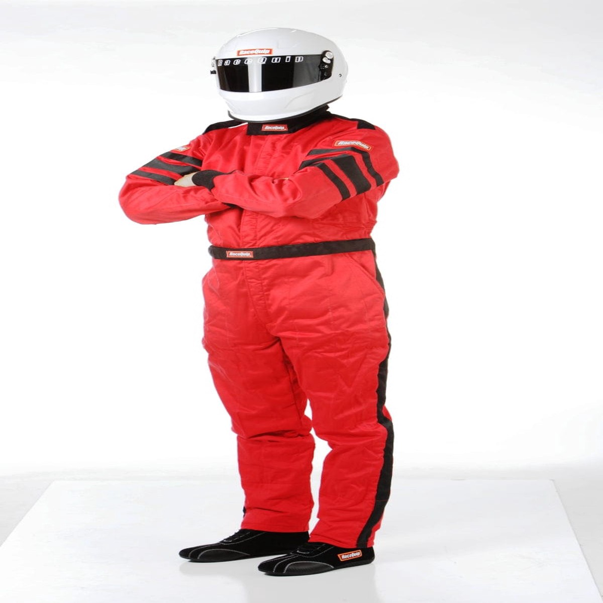 Racequip Red Sfi-5 Suit - Medium Tall