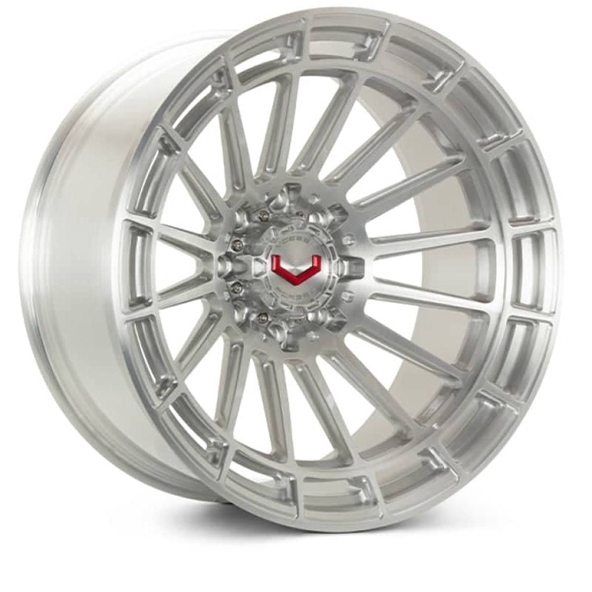 Vossen Lcx-01 24 8 Et15 – Deep – 1251 – Brushed Gloss Clear Wheel