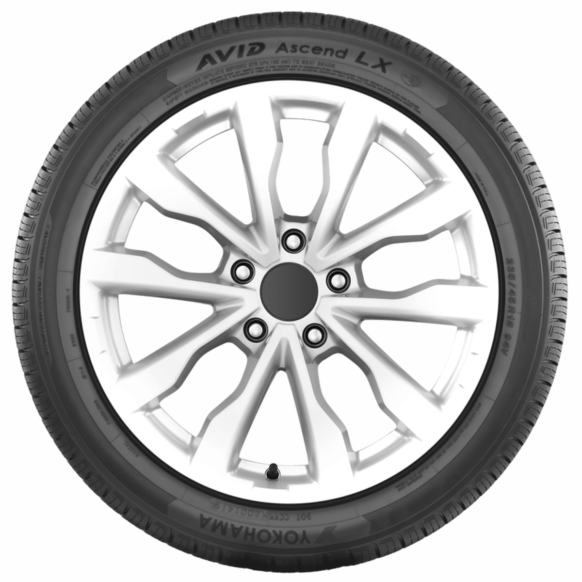 Yokohama Avid Ascend Lx Tire – 22565R17 102H