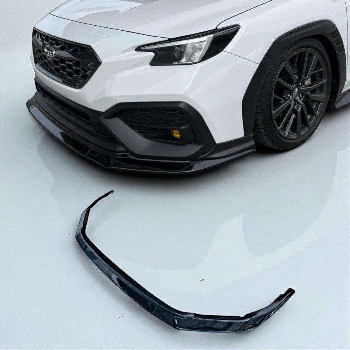 2022-2025 Subaru Wrx Front Lip V2 GlossBlackAbs