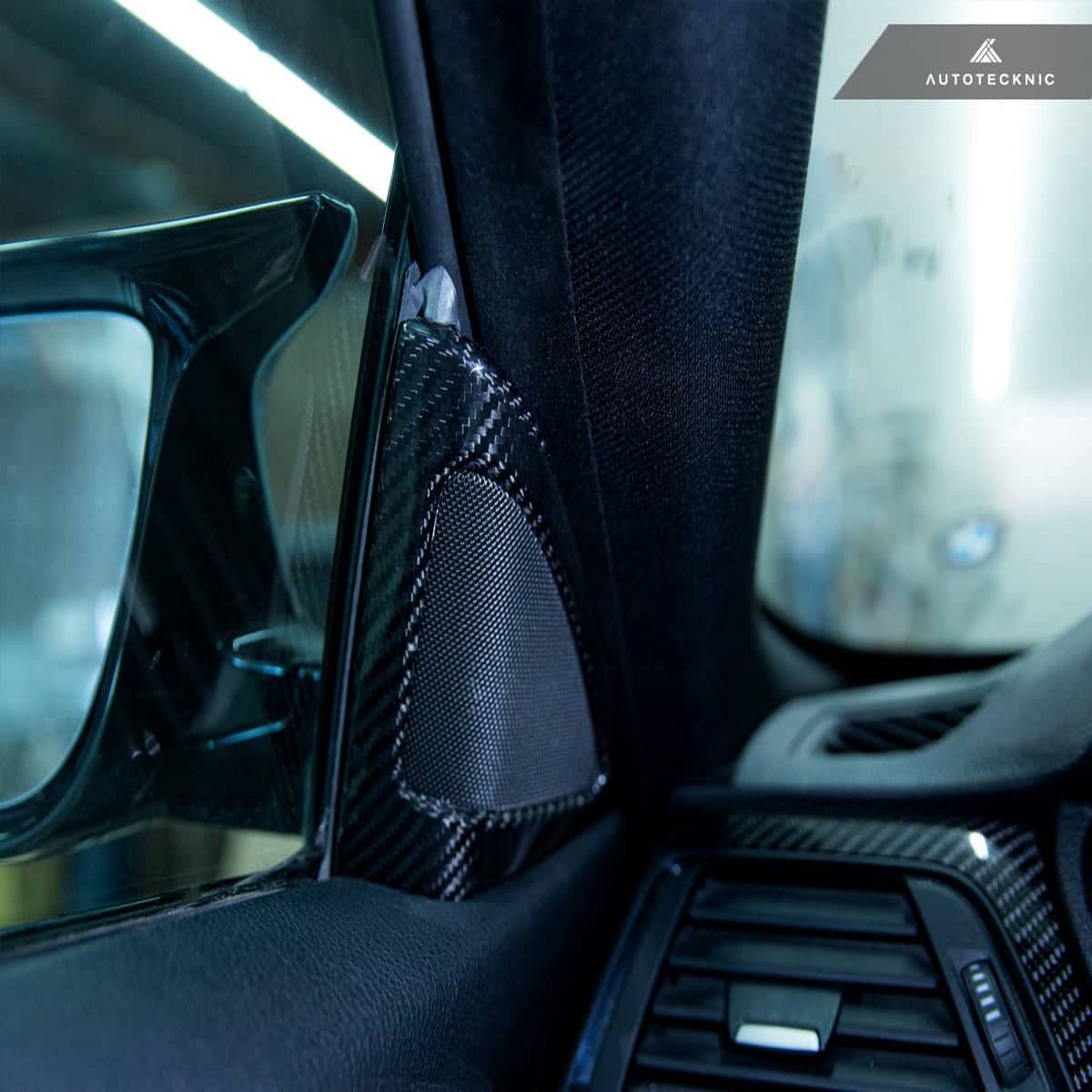 Autotecknic Carbon Fiber Speaker Tweeter Cover – F82 F83 M4 F82M4