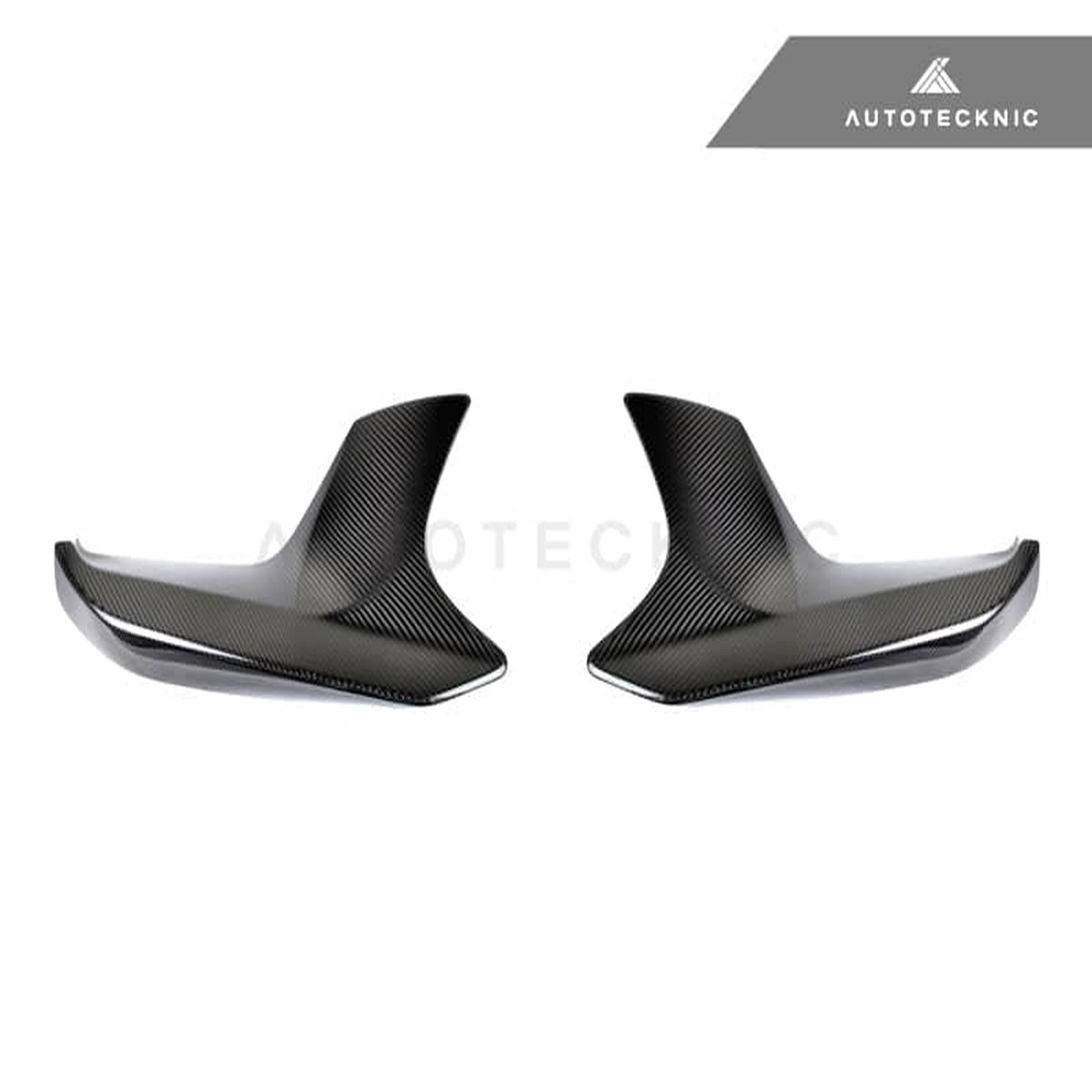 Autotecknic Dry Carbon Performante Aero Splitters - F90 M5 F90 M5 Competition Pre-Lci NoNoNo