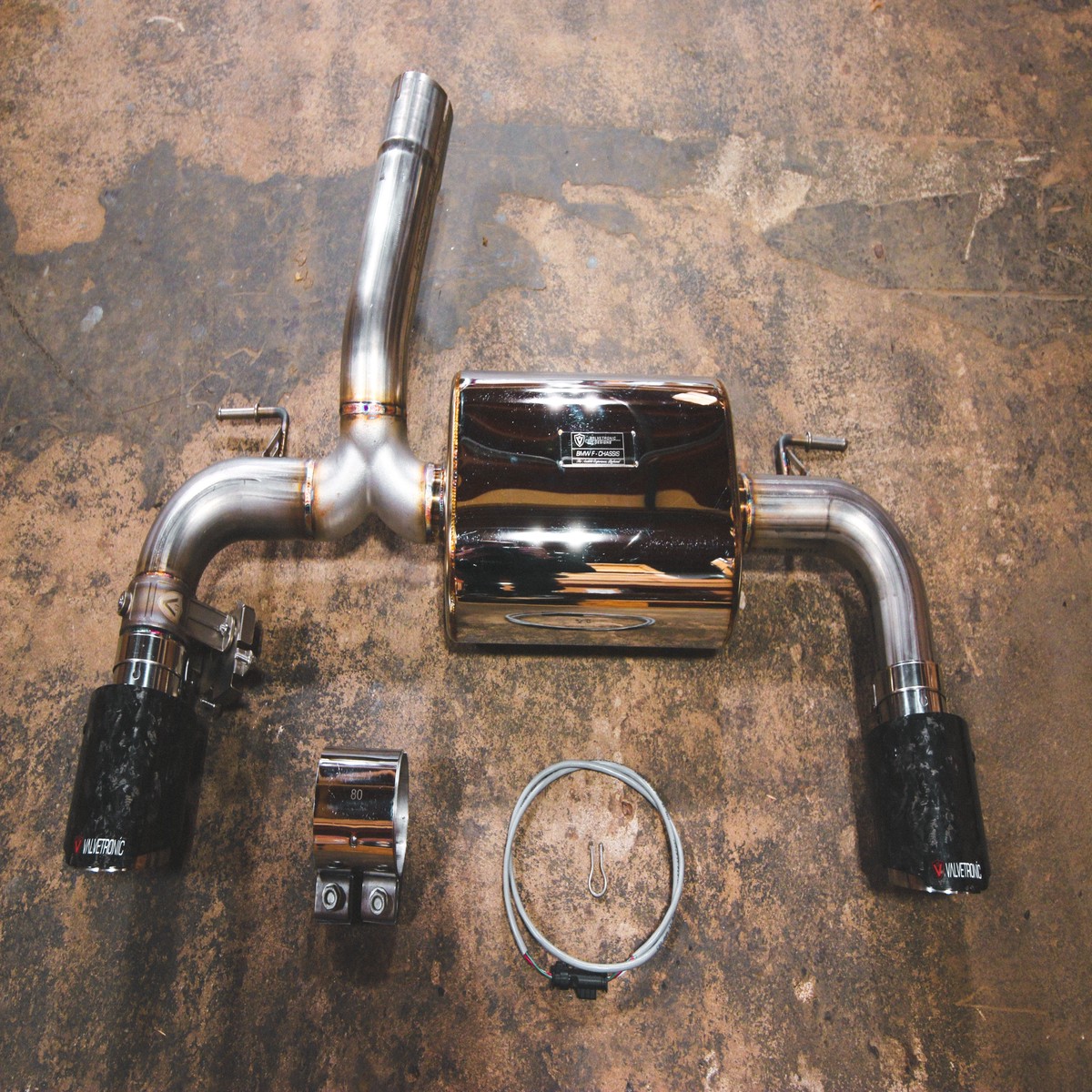 Bmw F30 F22 F36 F32 Valved Sport Exhaust System (Axleback) 6Cylinder2Chrome