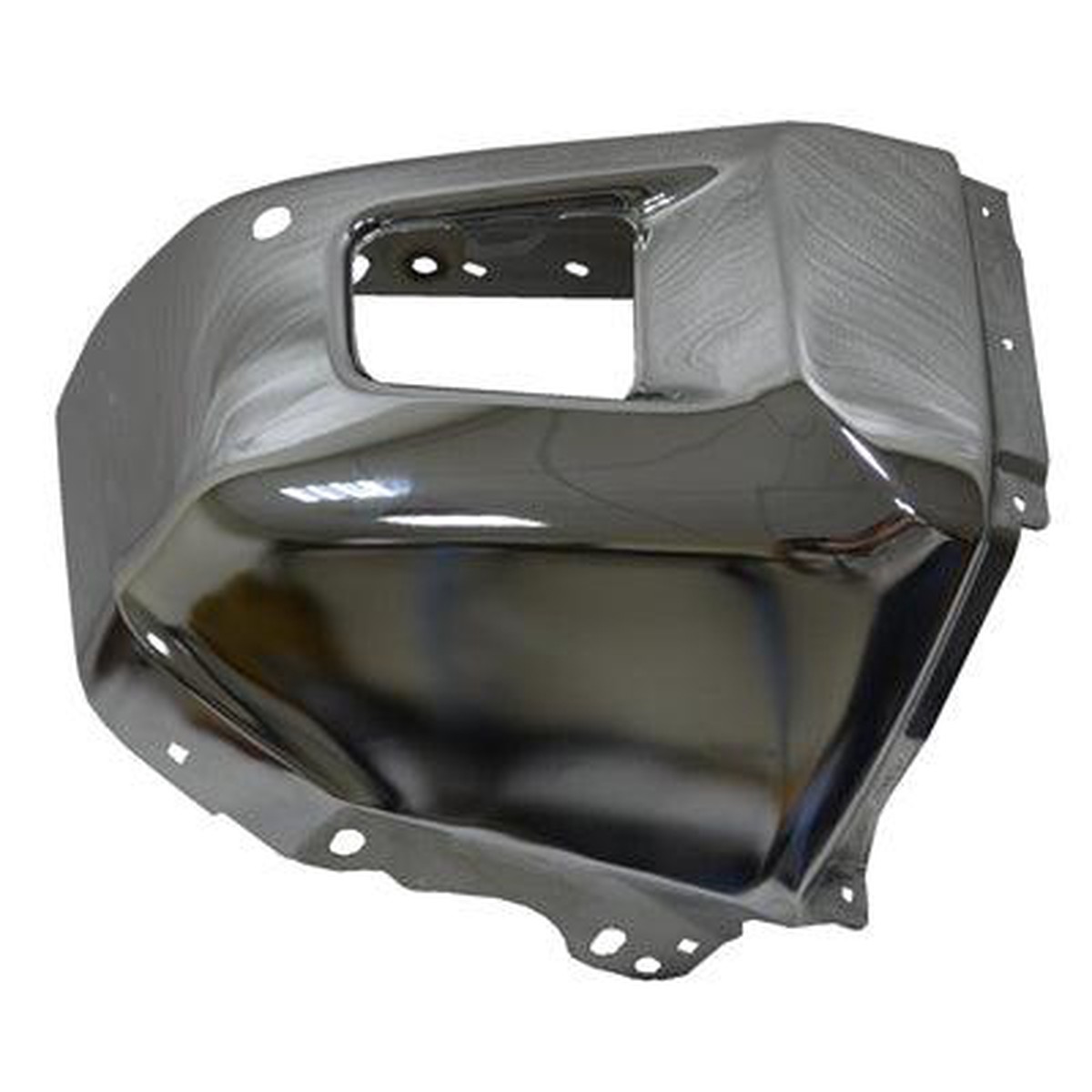 Bumper End Front Toyota Tundra 2014-2021 With Sensor Hole Chrome Capa To1005185C