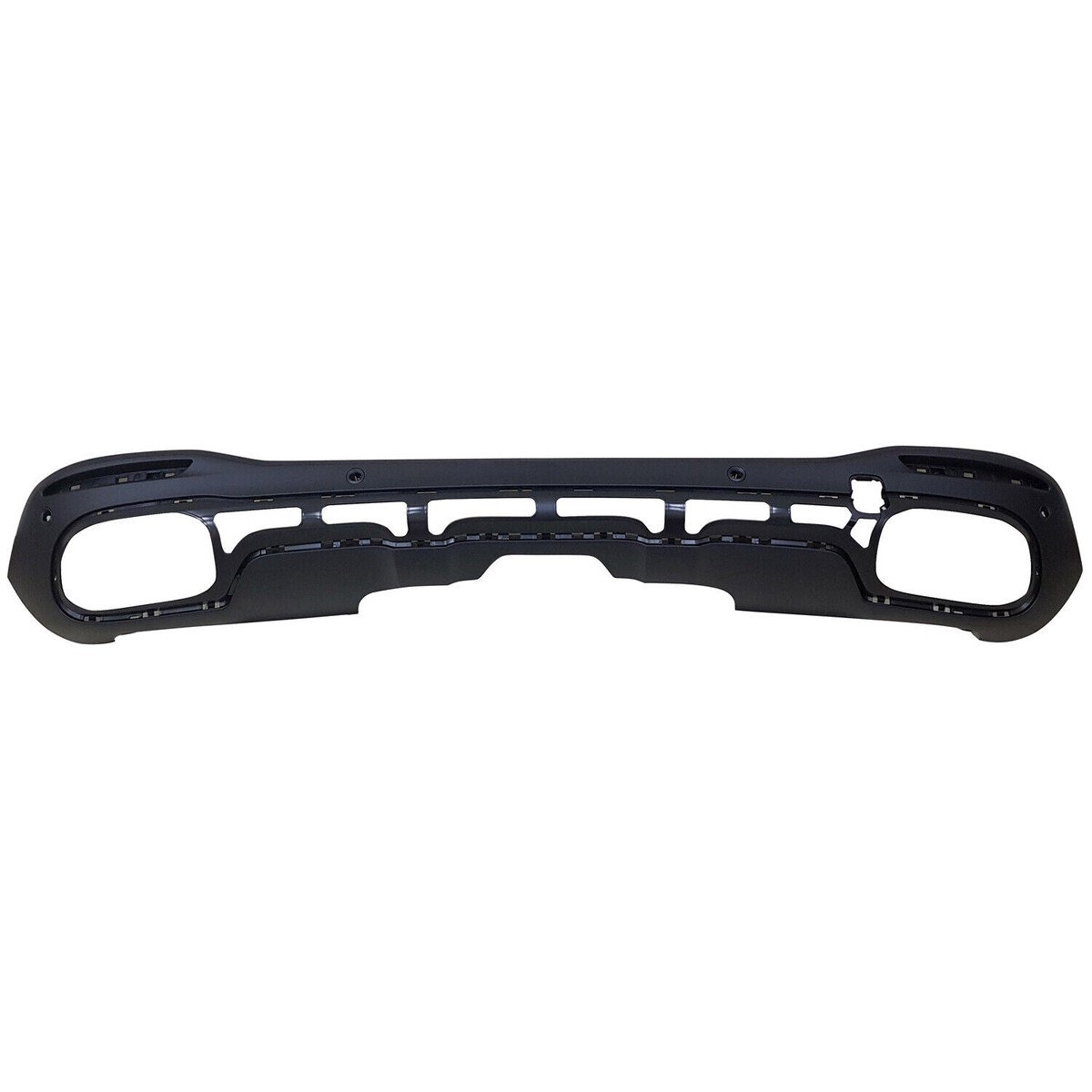 Bumper Rear Lower Mercedes Gle350 2020-2023 Textured Black With 4 Park Assist Sensor Trailer Hitch Amg Mb1195164 – Hunt Parts