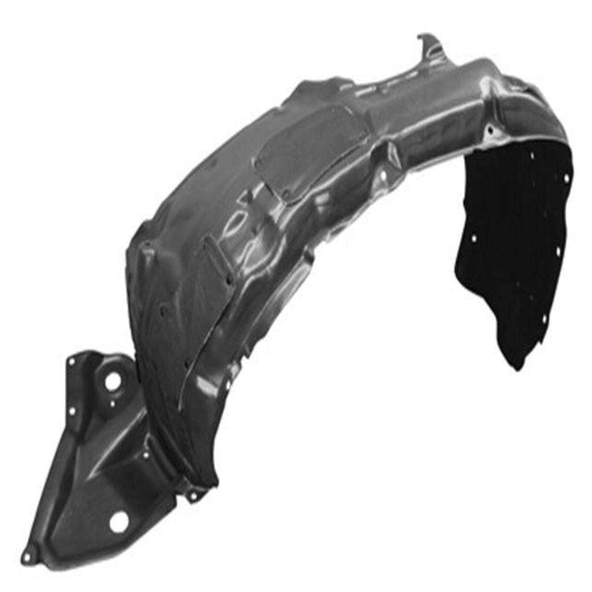 Fender Liner Driver Side Toyota Highlander 2014-2016 35L With Extension Sheet To1248195